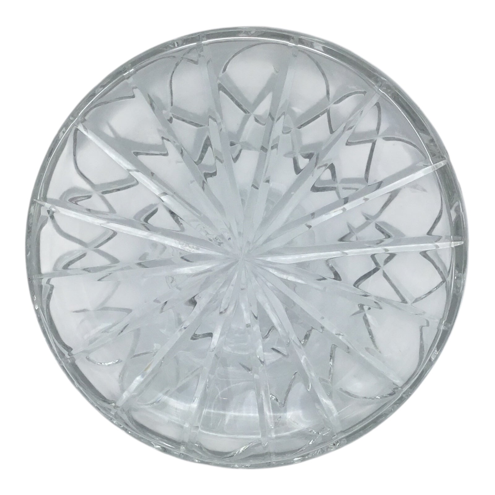 Soufflé-Bouche Crystal Decanter with Stopper – Hand Cut 24% Lead Crystal (With Original Box, Excellent Condition)