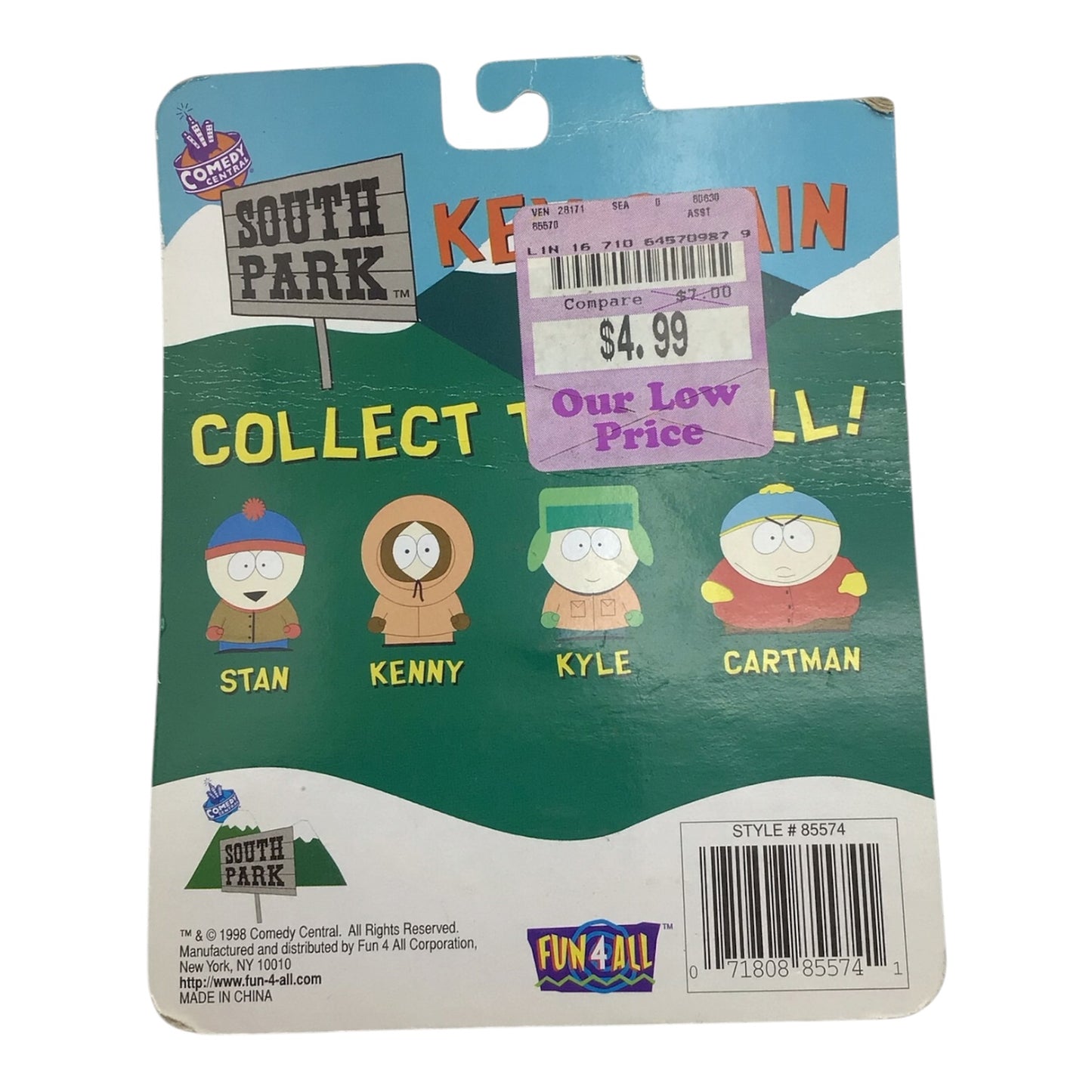 South Park Keychain Stan (1998)