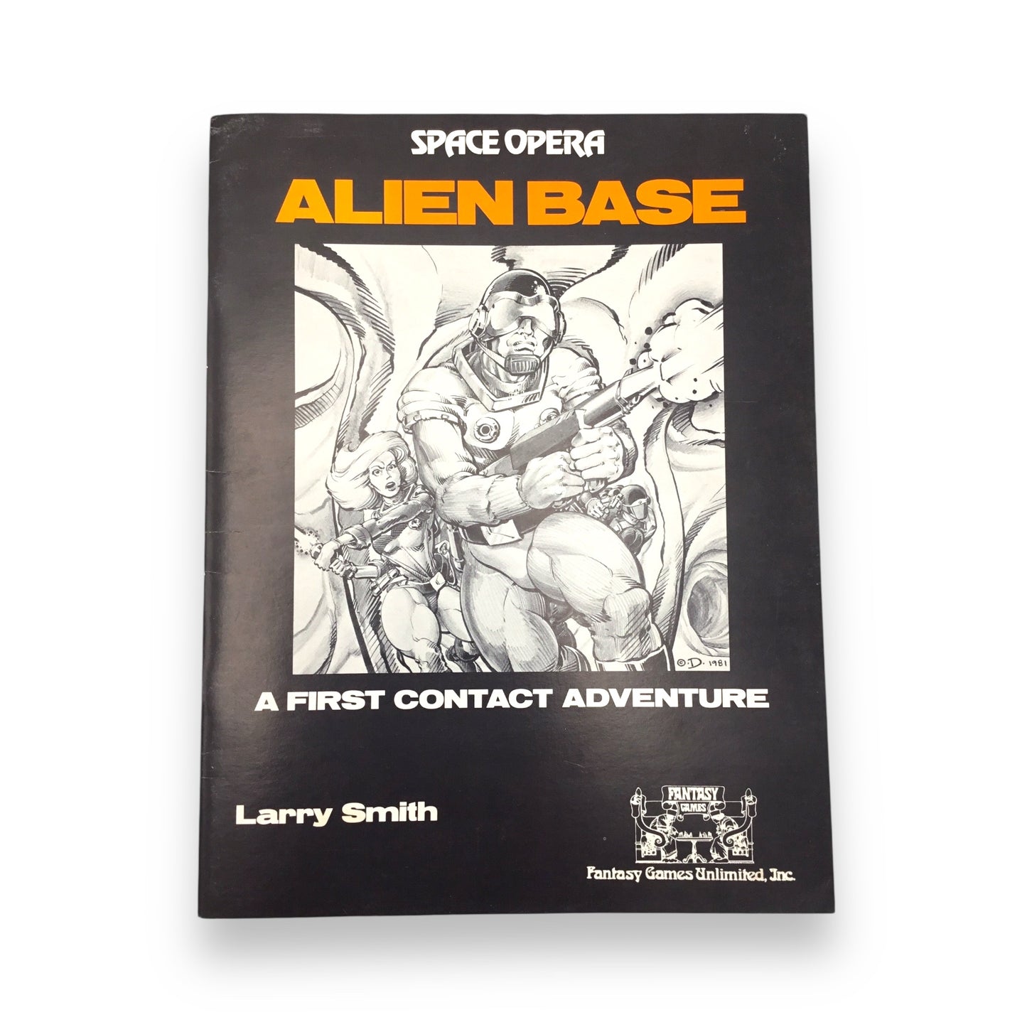 Space Opera Supplements, Set of 7 Books Fantasy Games Unlimited