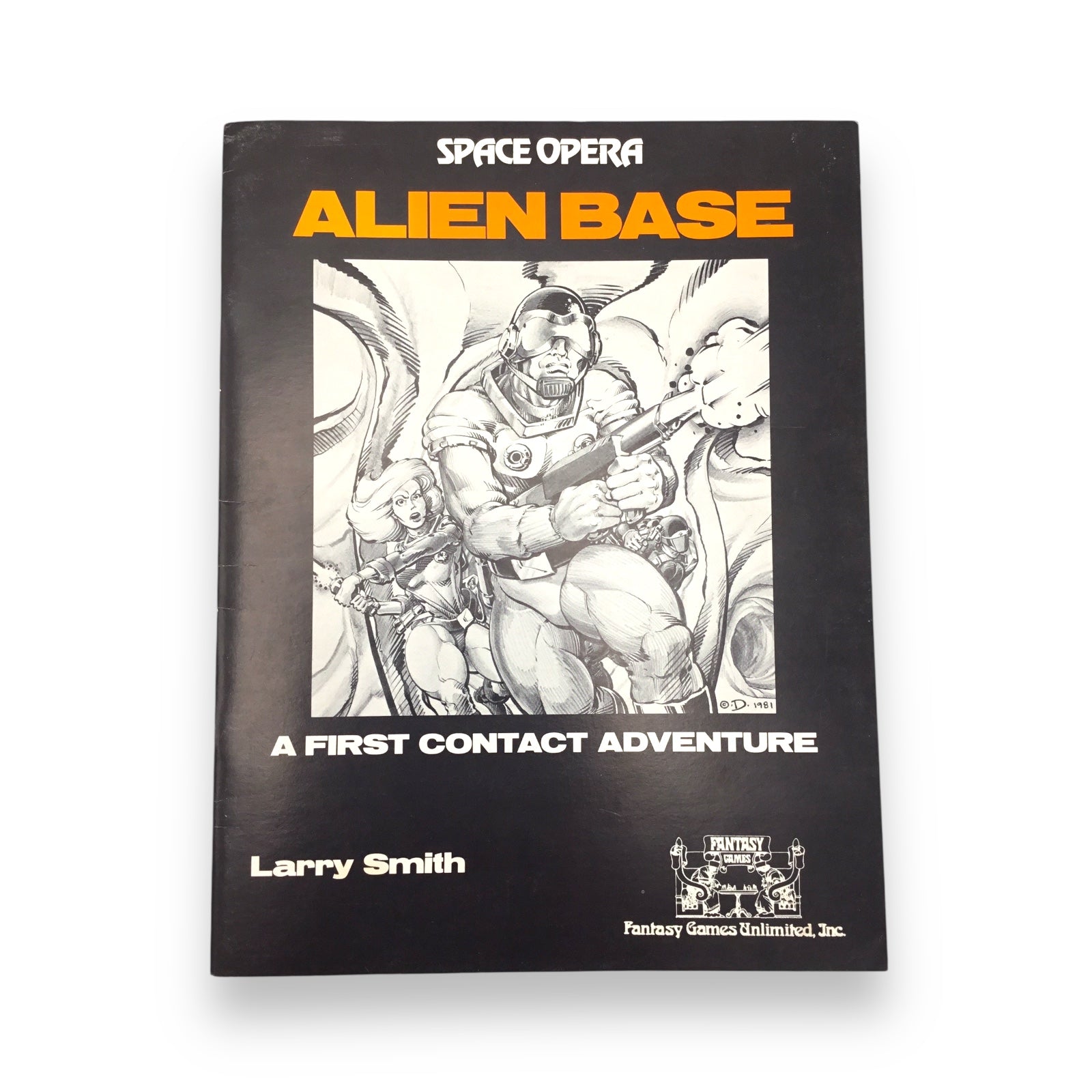 Space Opera Supplements, Set of 7 Books Fantasy Games Unlimited