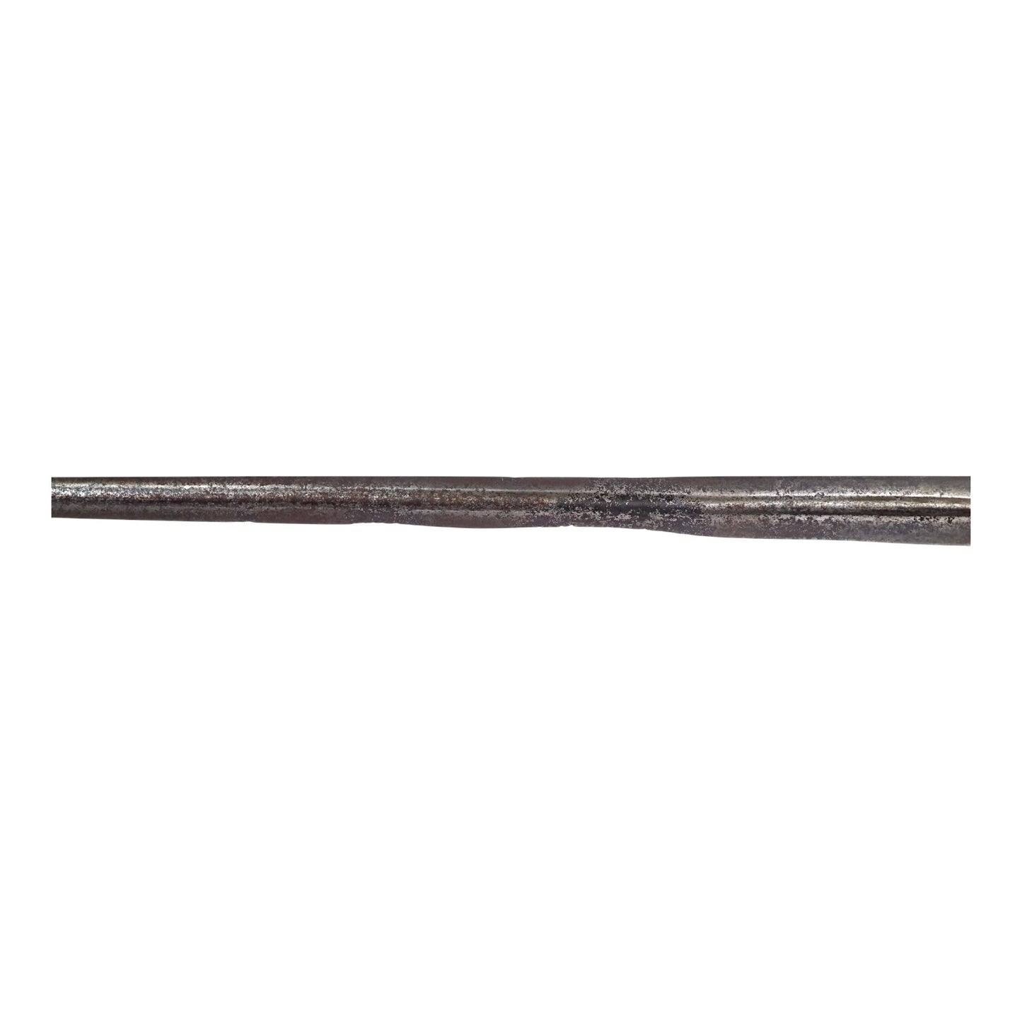 Spanish 18th/19th C. Trefoil Rapier Sword with D-Guard & German Silver Mount