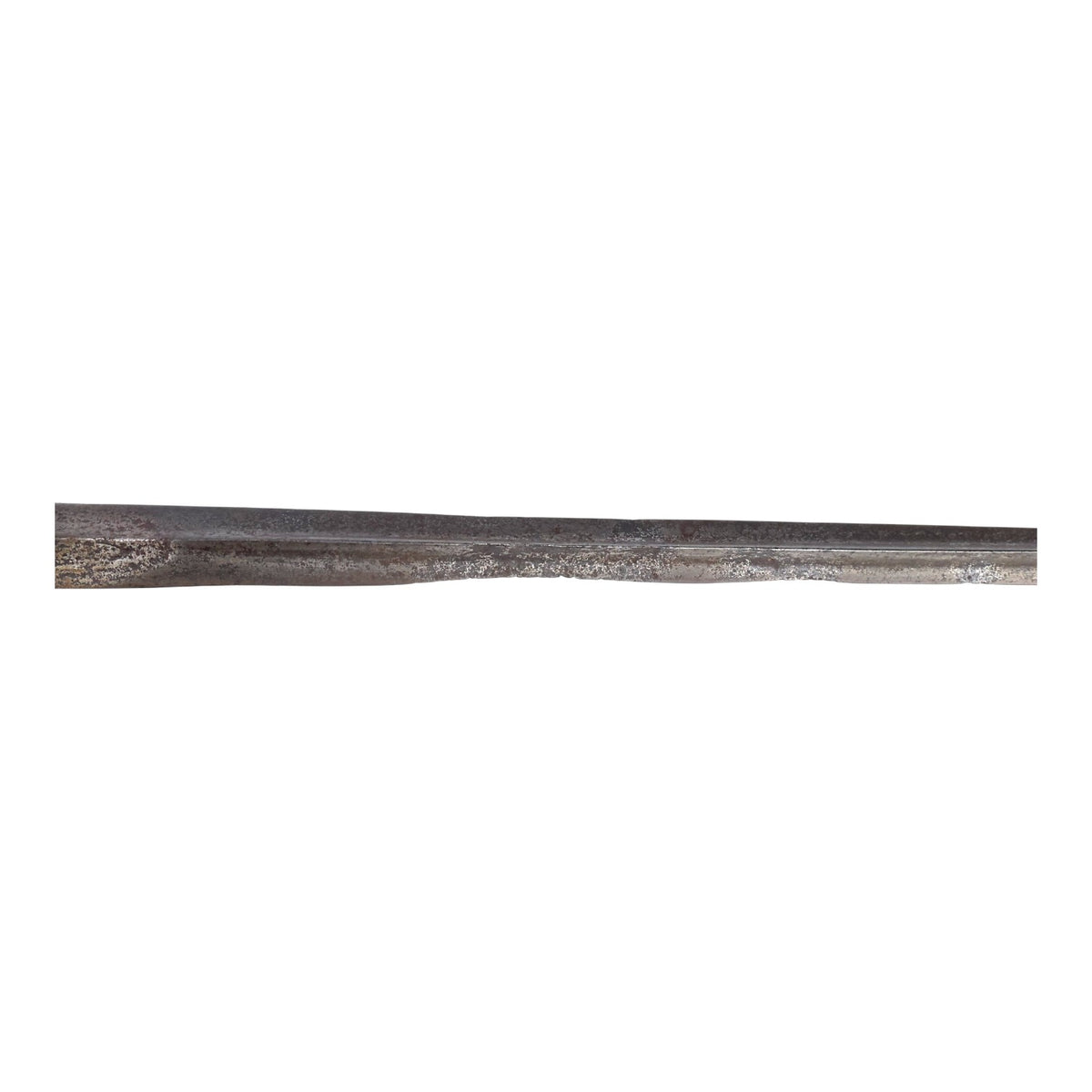 Spanish 18th/19th C. Trefoil Rapier Sword with D-Guard & German Silver Mount