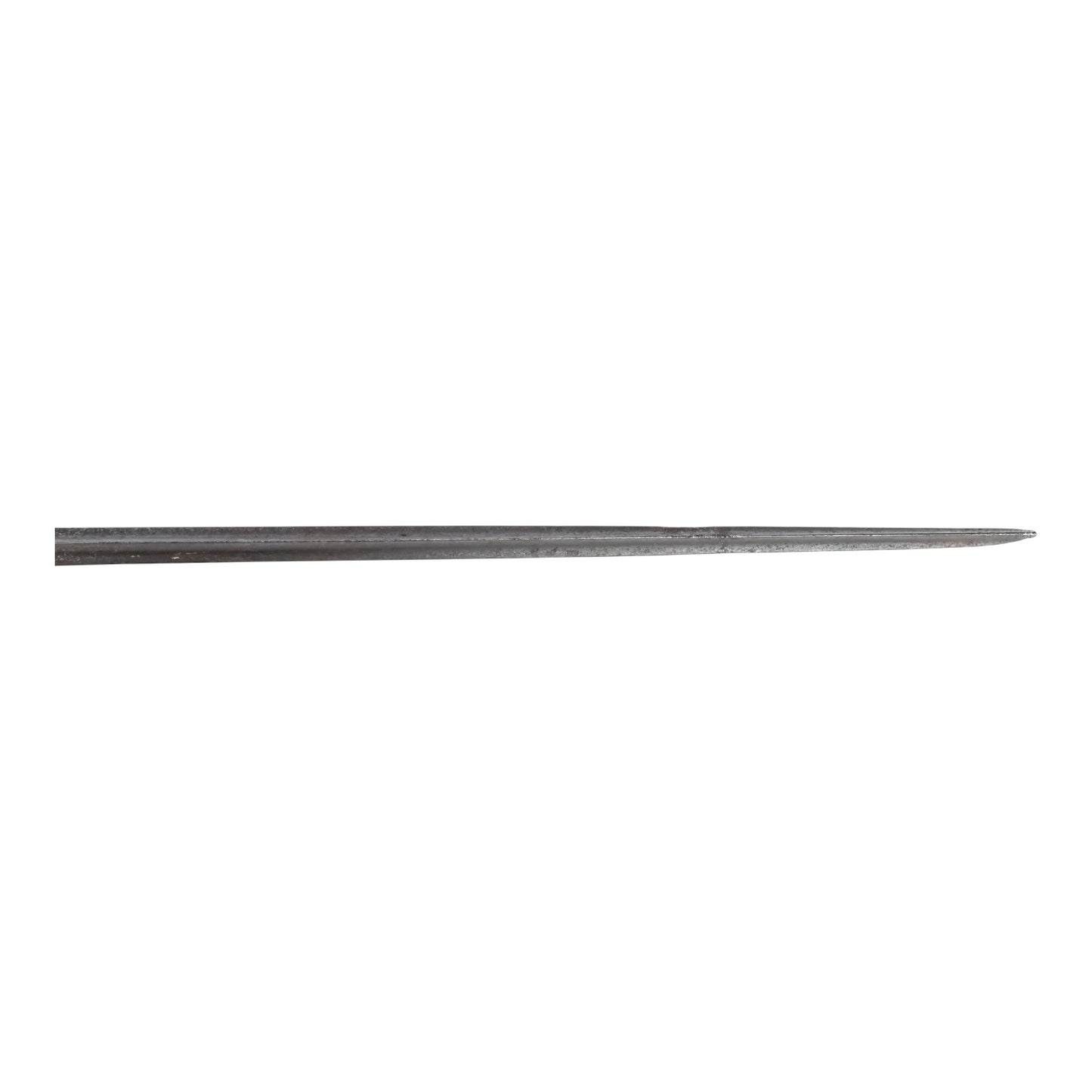 Spanish 18th/19th C. Trefoil Rapier Sword with D-Guard & German Silver Mount