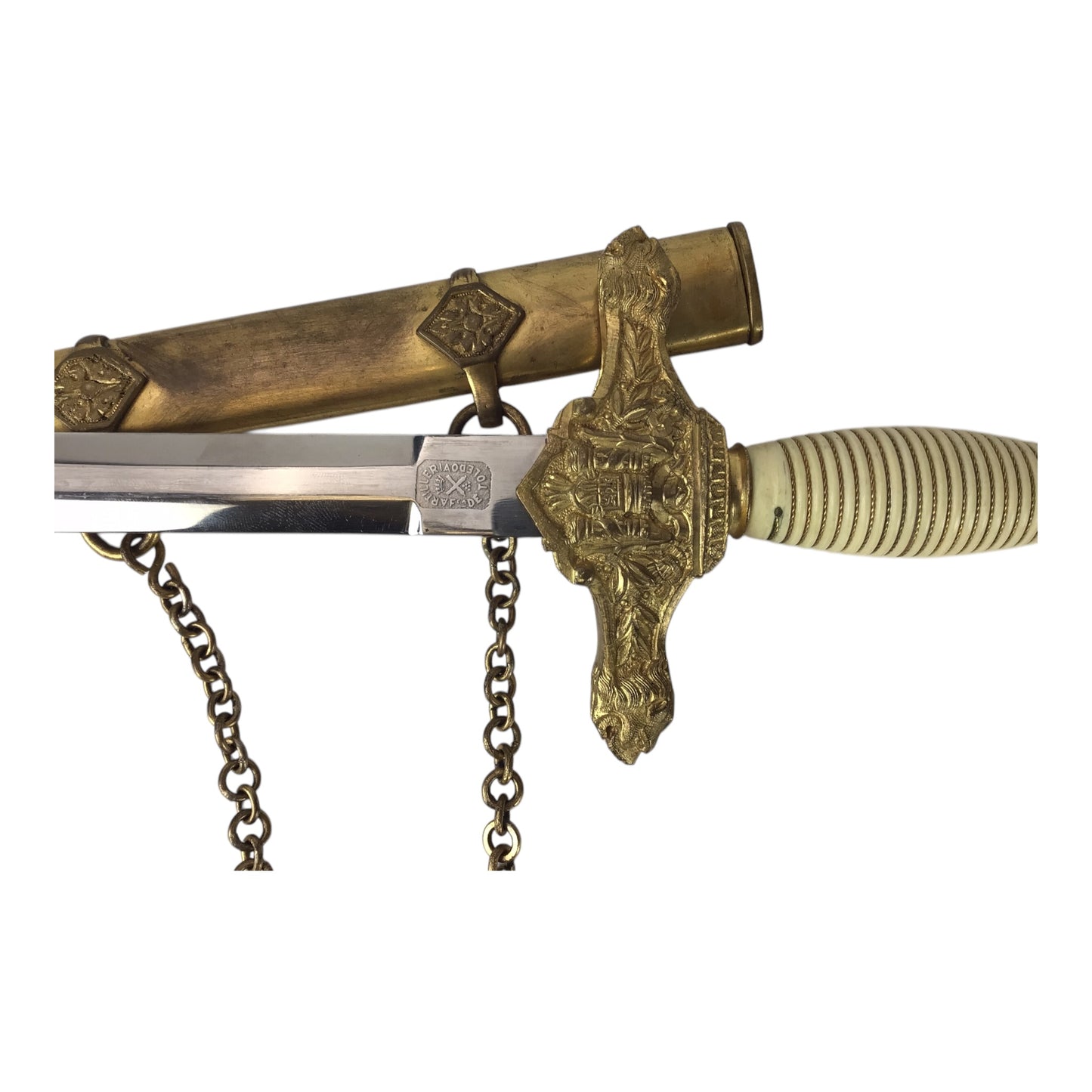 Spanish Military Academy Officer Cadet Dagger Model 1940 w/ Sheath