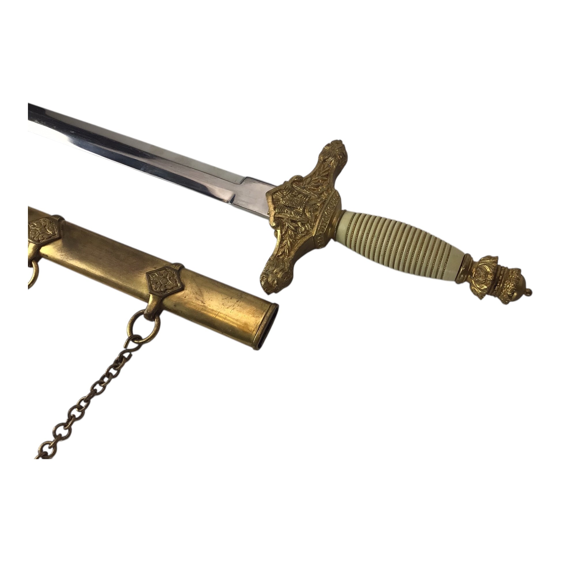 Spanish Military Academy Officer Cadet Dagger Model 1940 w/ Sheath