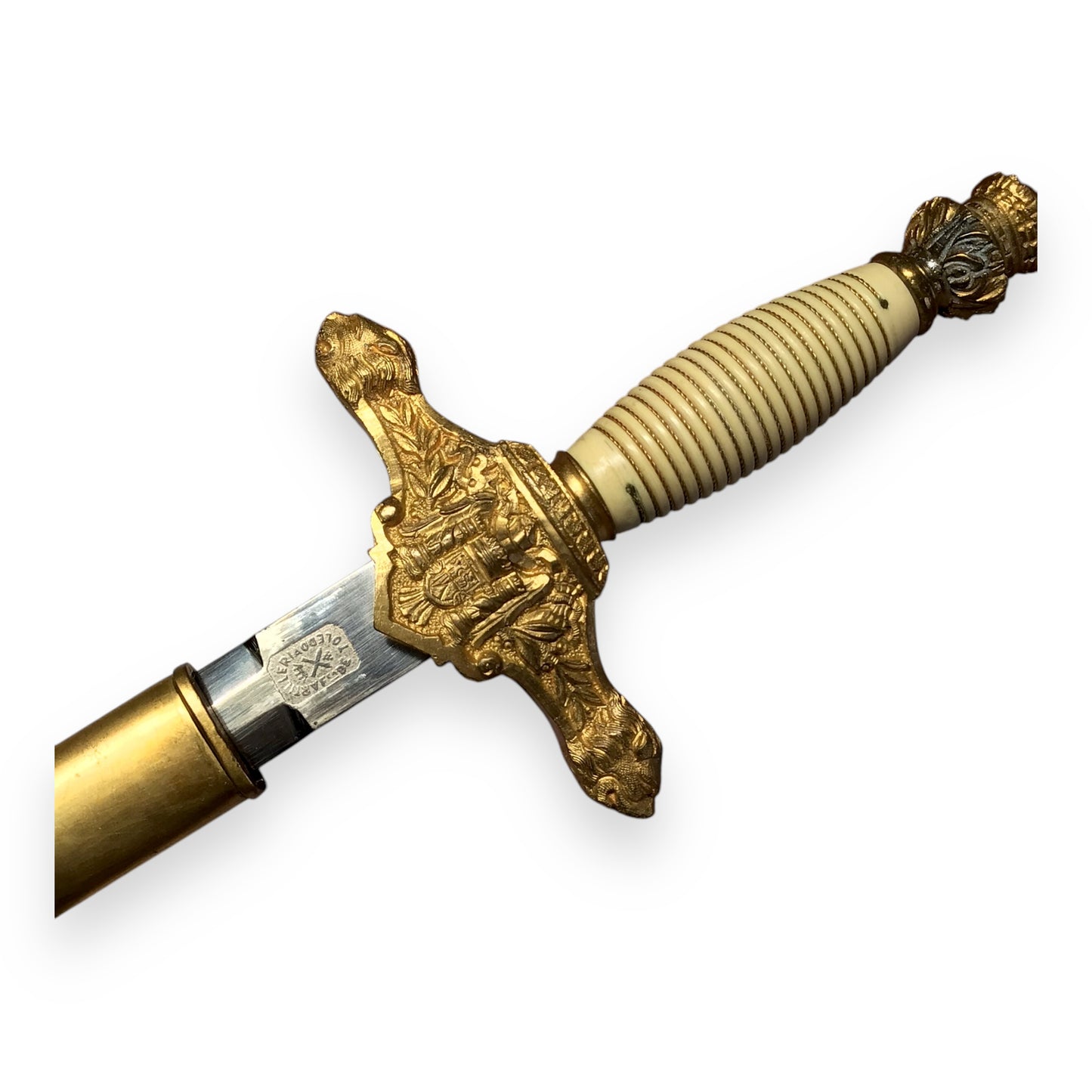 Spanish Military Academy Officer Cadet Dagger Model 1940 w/ Sheath