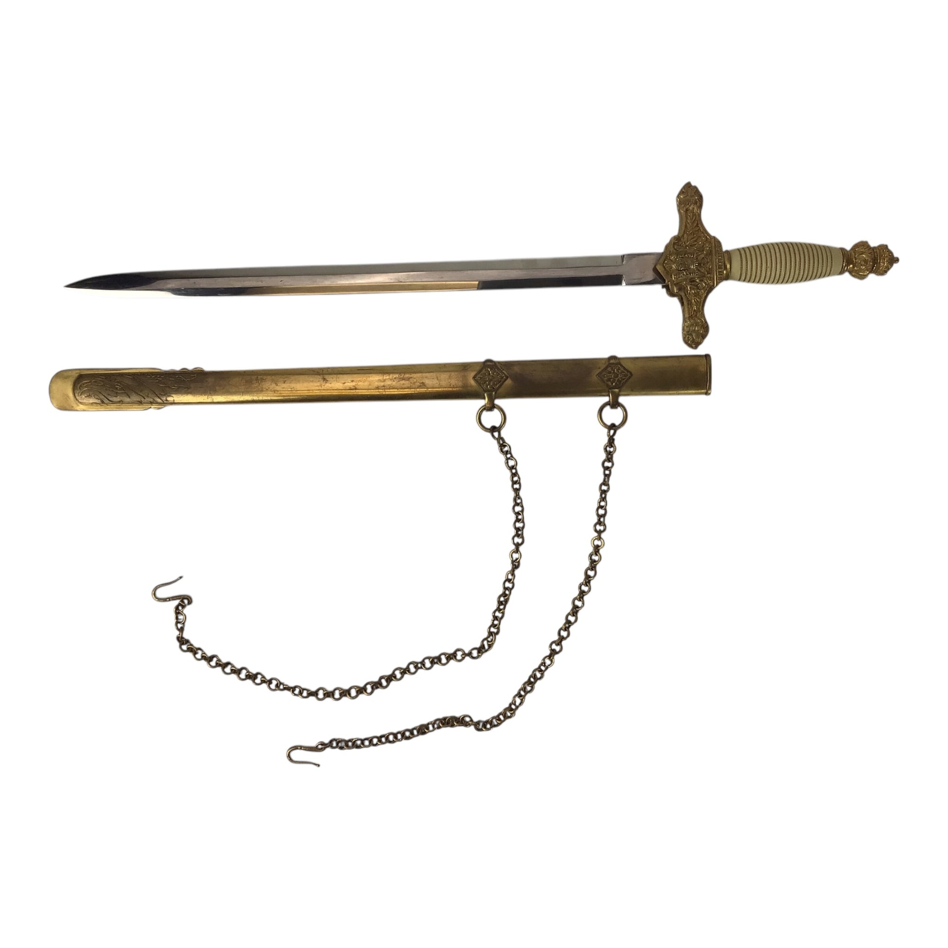 Spanish Military Academy Officer Cadet Dagger Model 1940 w/ Sheath