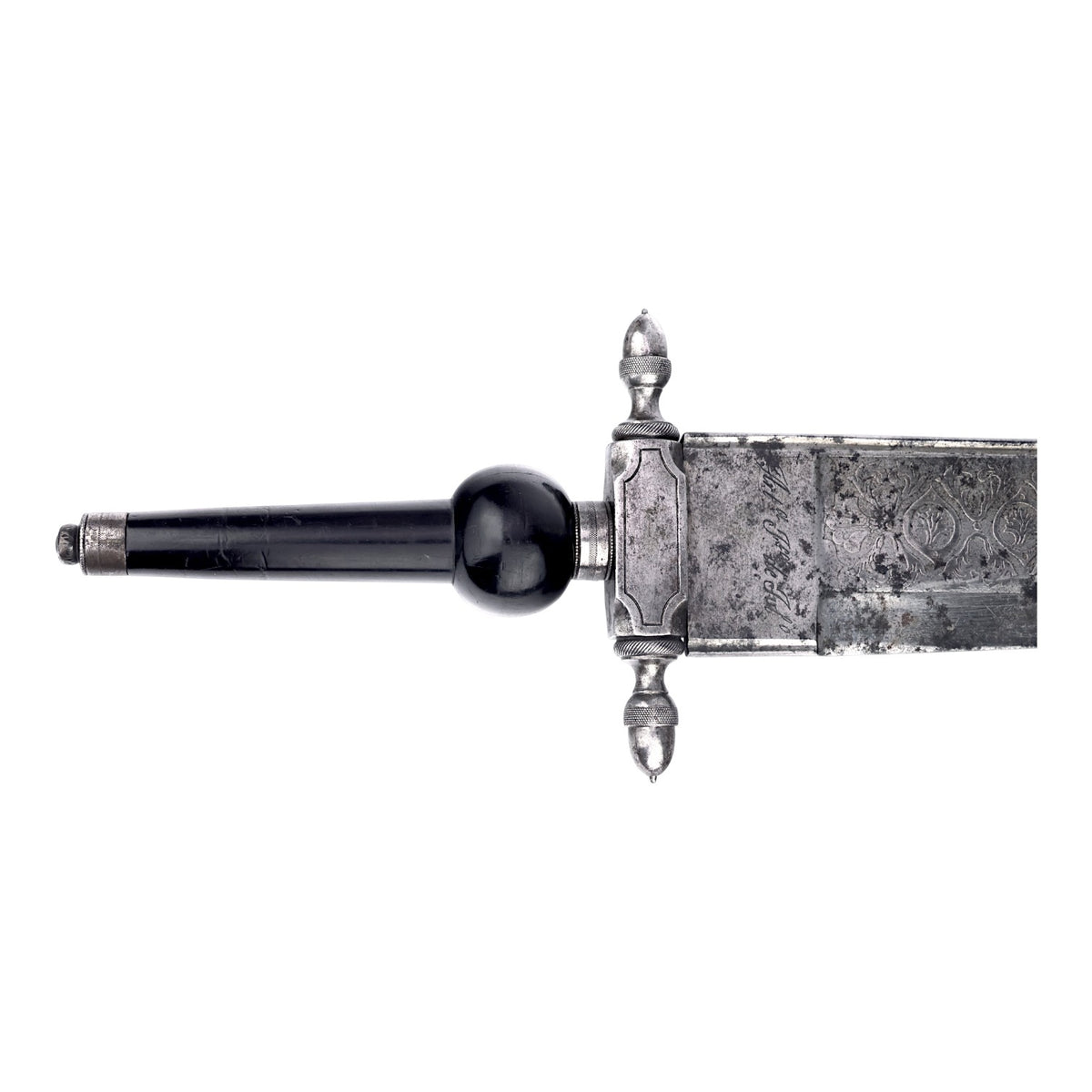Spanish Plug Bayonet with Toledo-Stamped 1847 Blade