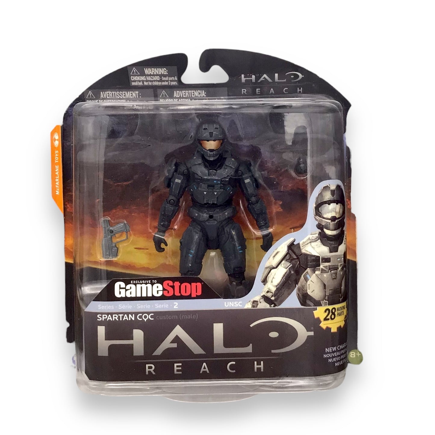 Spartan CQC (Male) McFarlane Toys Halo: Reach Action Figure