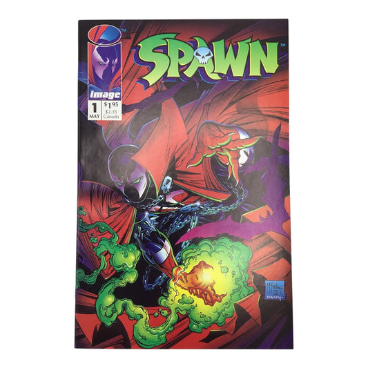 Spawn #1 Image Comics Rare Misprint Black Spots Variant – Near Mint