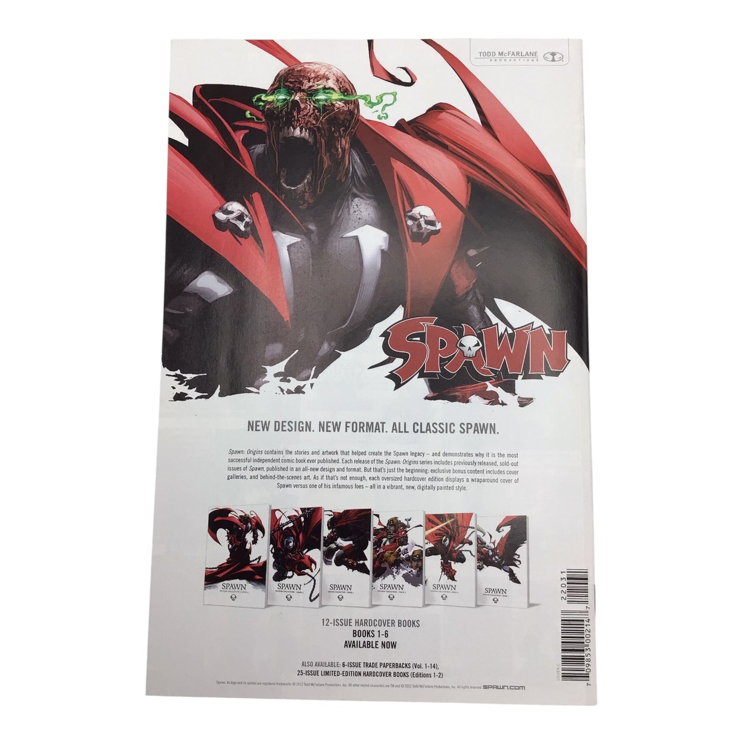 Spawn #220 Image Comics 20th Anniversary Issue – Near Mint