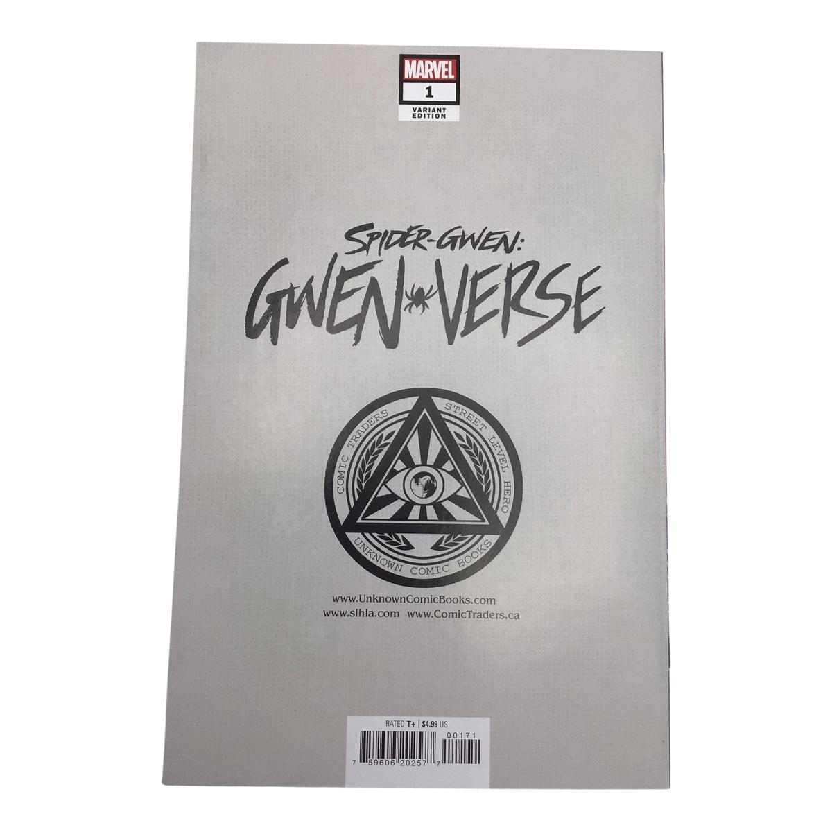 Spider-Gwen: Gwen-Verse #1 Variant Edition Signed by Sabine Rich – COA