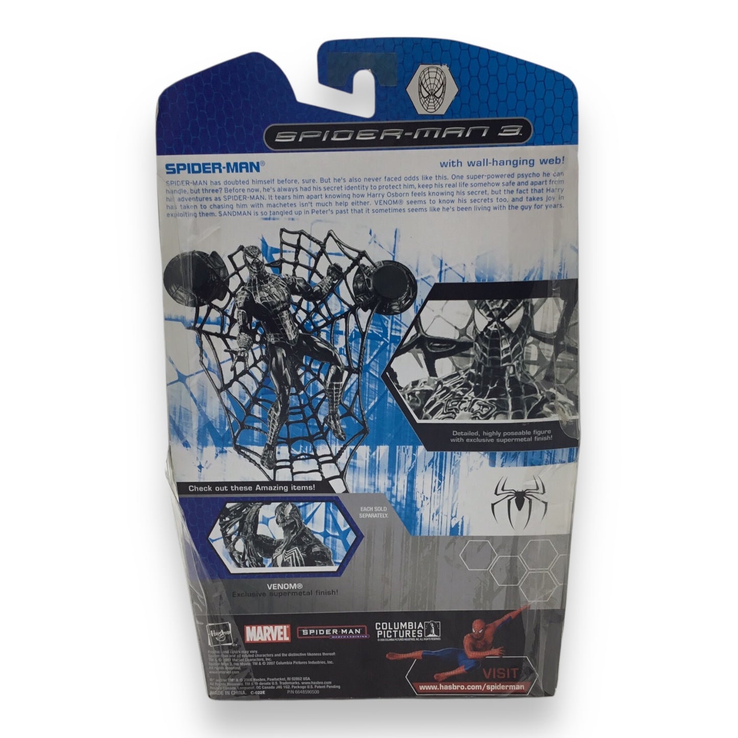 Spider-Man 3 Limited Edition Action Figure Black Suit - 2007