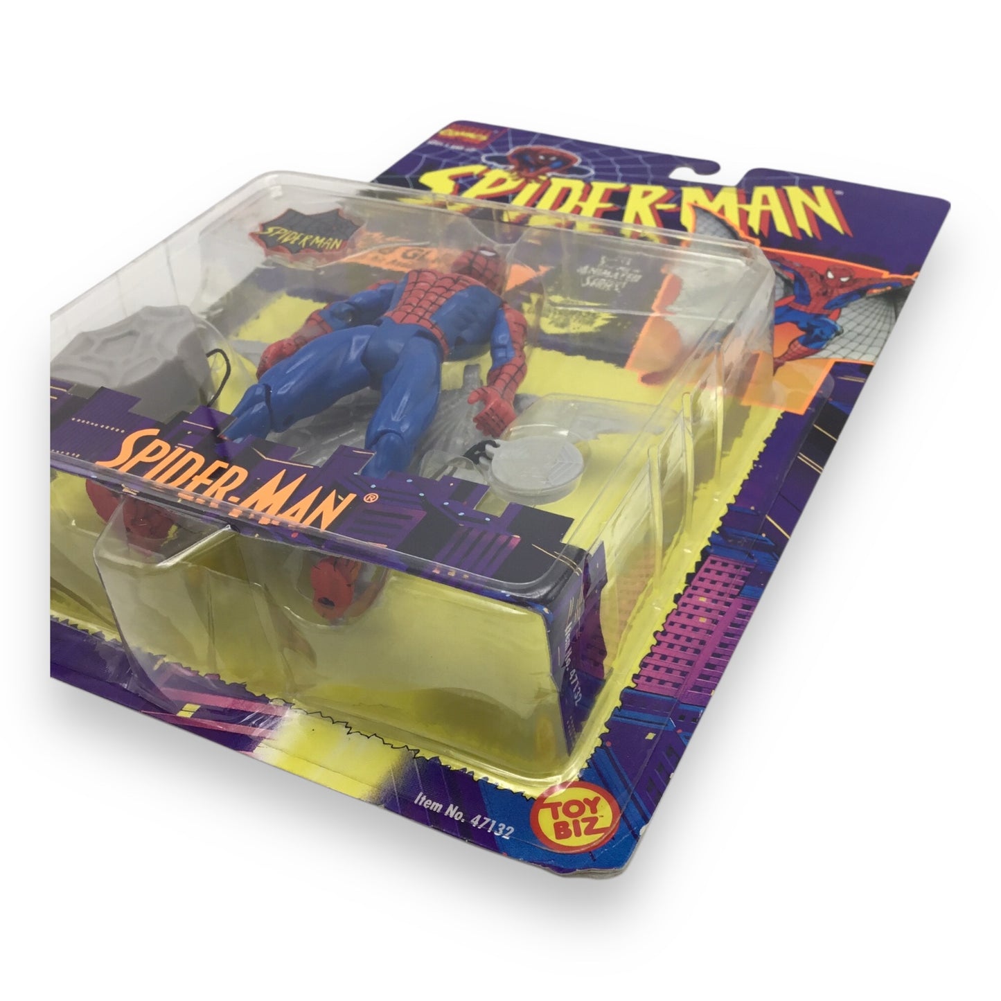 Spider-Man The Animated Series Web-Glider Spiderman Action Figure 1995