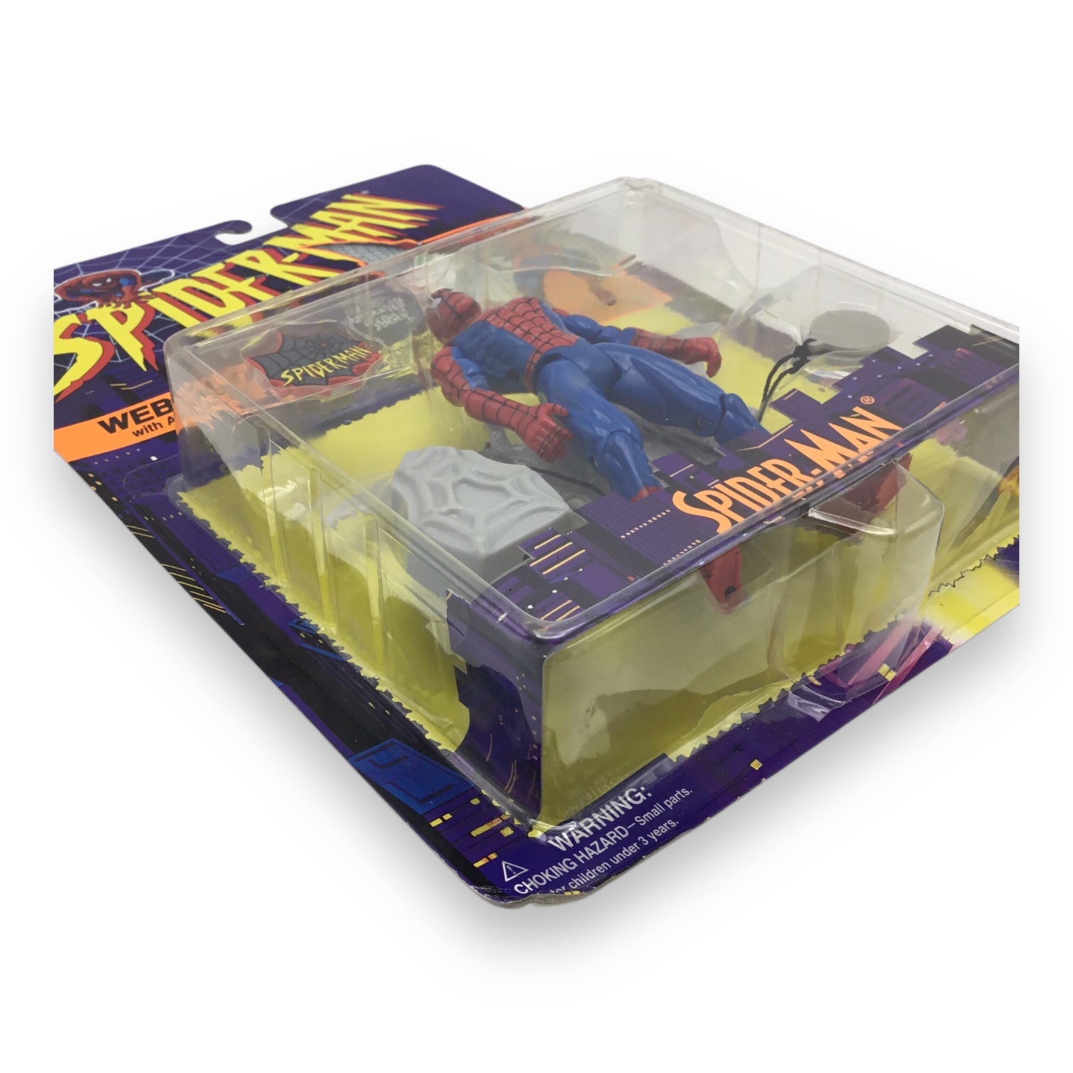 Spider-Man The Animated Series Web-Glider Spiderman Action Figure 1995