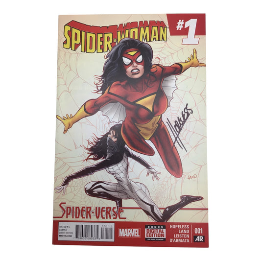 Spider-Woman #1 Signed by Dennis Hopeless – COA