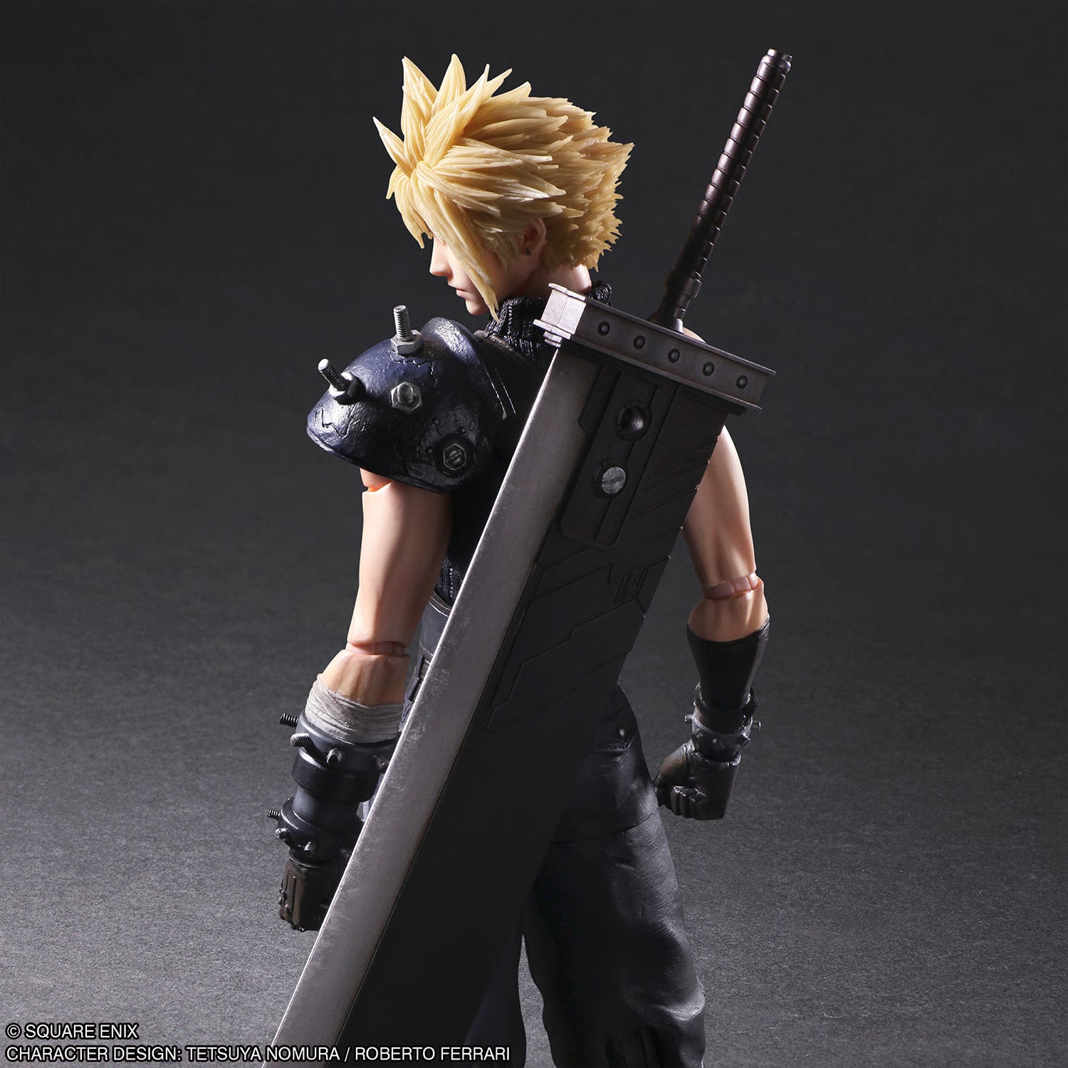 Square Enix Final Fantasy VII Rebirth: Cloud Strife Play Arts Kai Action Figure New in Box