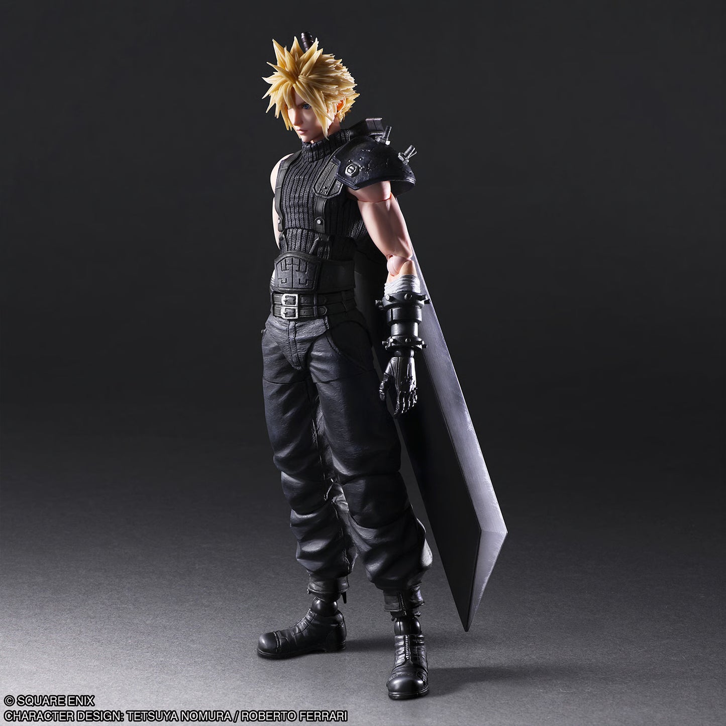 Square Enix Final Fantasy VII Rebirth: Cloud Strife Play Arts Kai Action Figure New in Box
