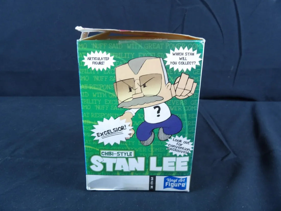 Stan Lee Autographed Vinyl Arts Figure Chibi-Style PSA/DNA Certified