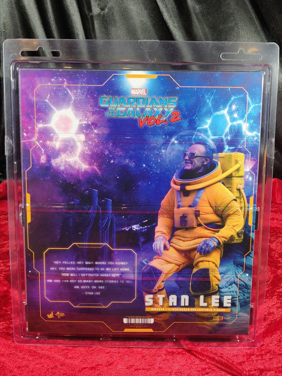 Stan Lee Guardians of the Galaxy Vol. 2 Hot Toys Action Figure MMS545 1:6 Scale