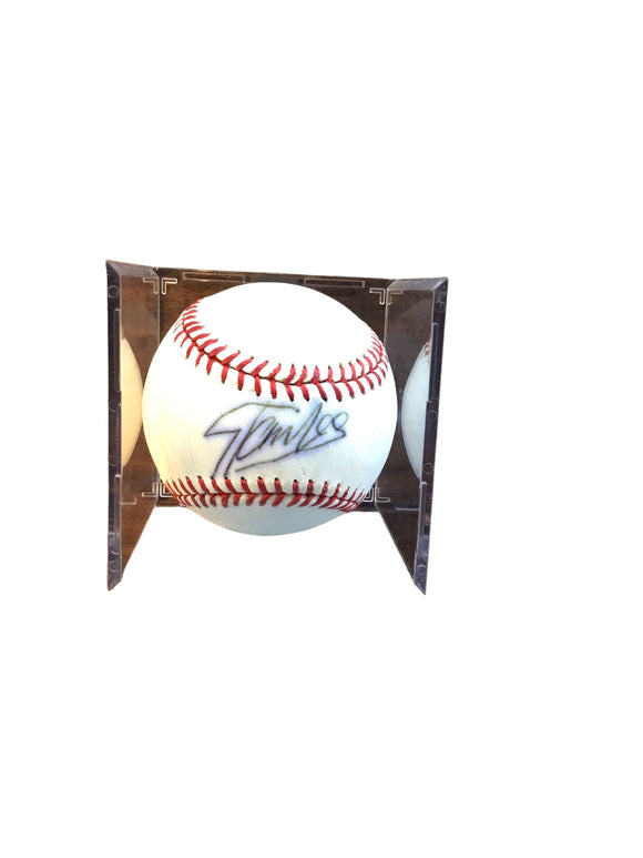 Stan Lee Signed Autographed on Sweet Spot MLB Baseball Marvel Creator JSA