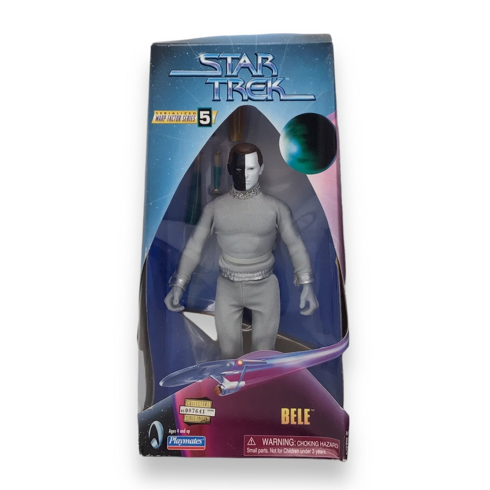 Star Trek Action Figures Set of 2: Geordi LaForge (Insurection) & Bele