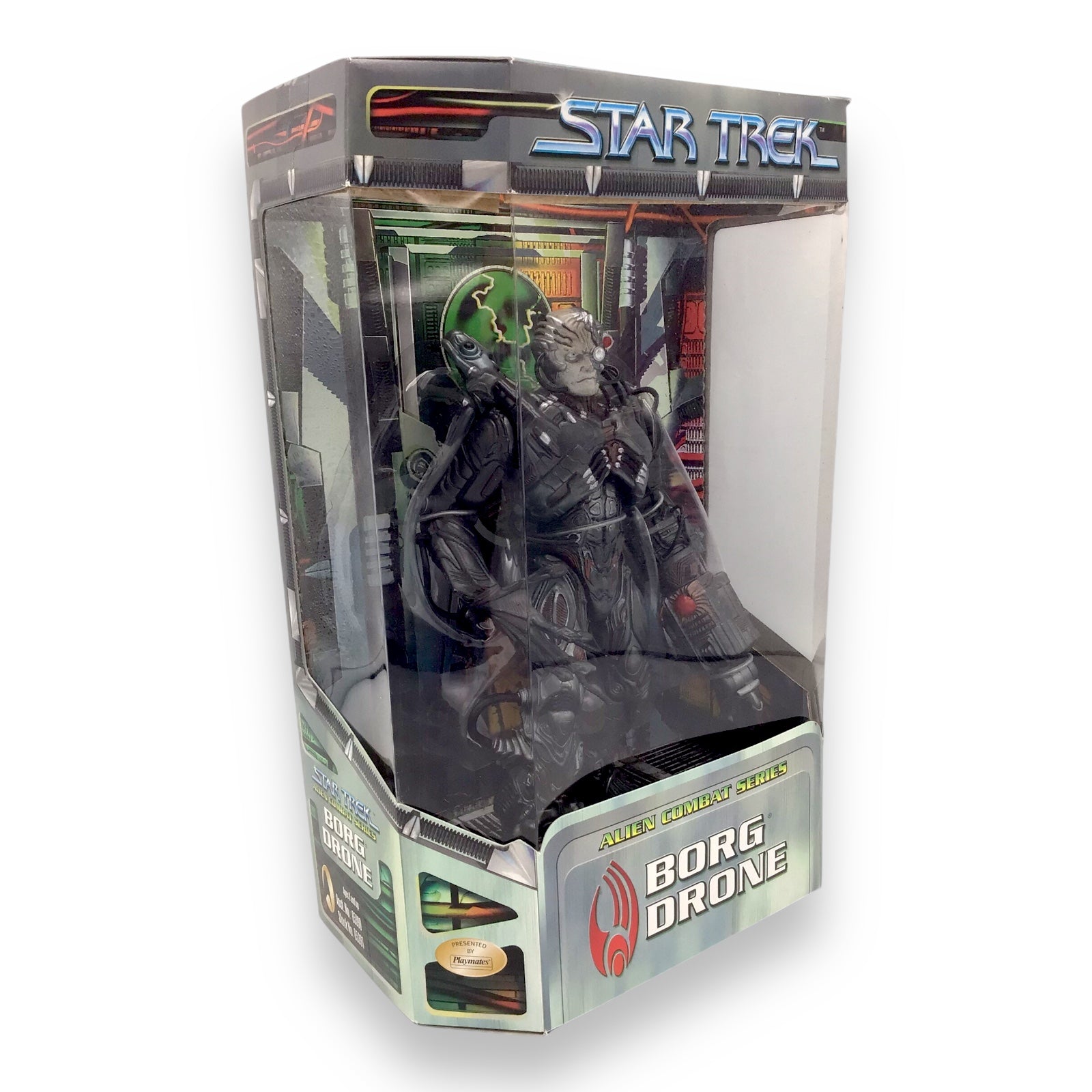 Star Trek スタートレック Borg Drone フィギュア Star Trek Alien Combat Series Borg Drone Action Figure