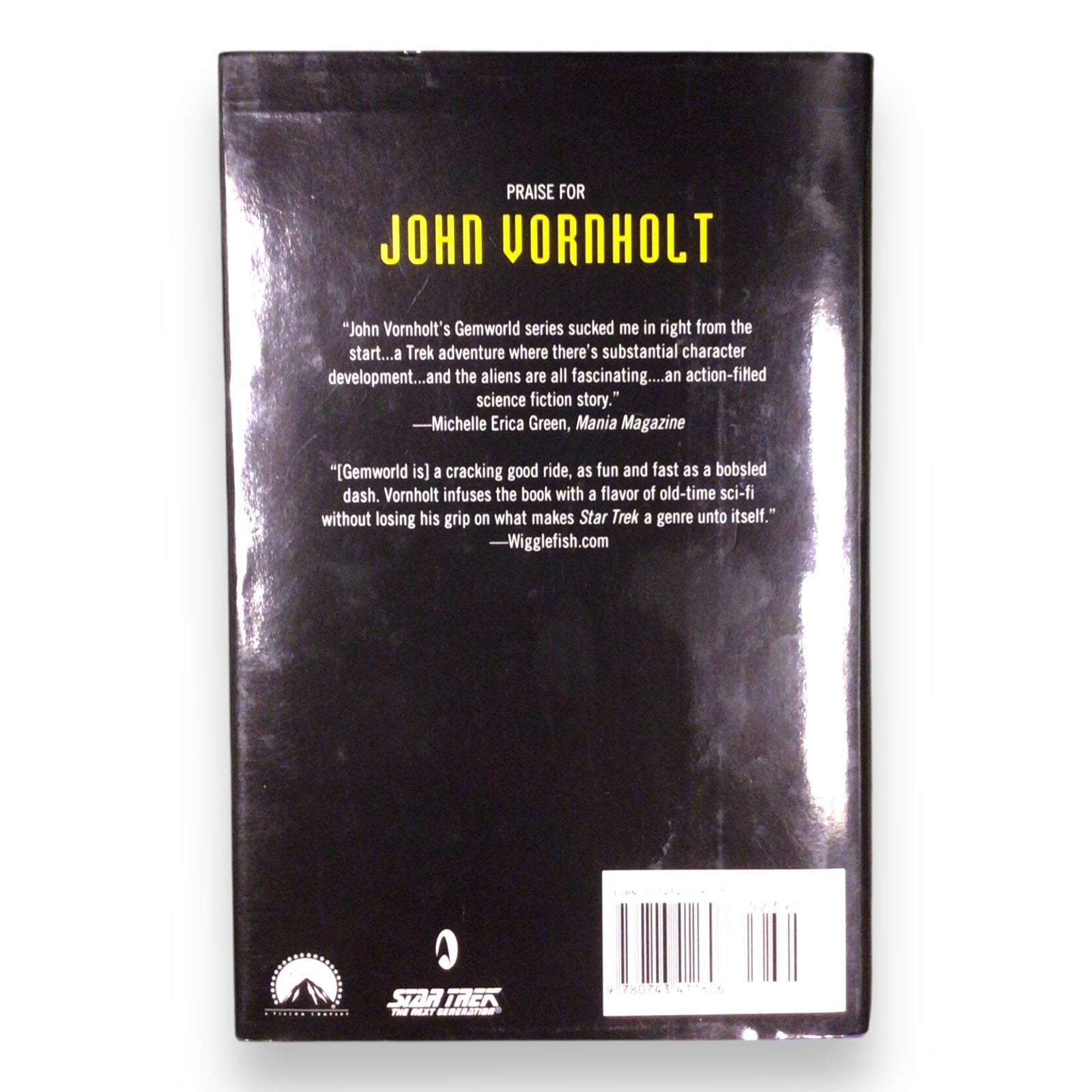 Star Trek Book Lot (4 Titles): Genisis Wave Trilogy & Reunion