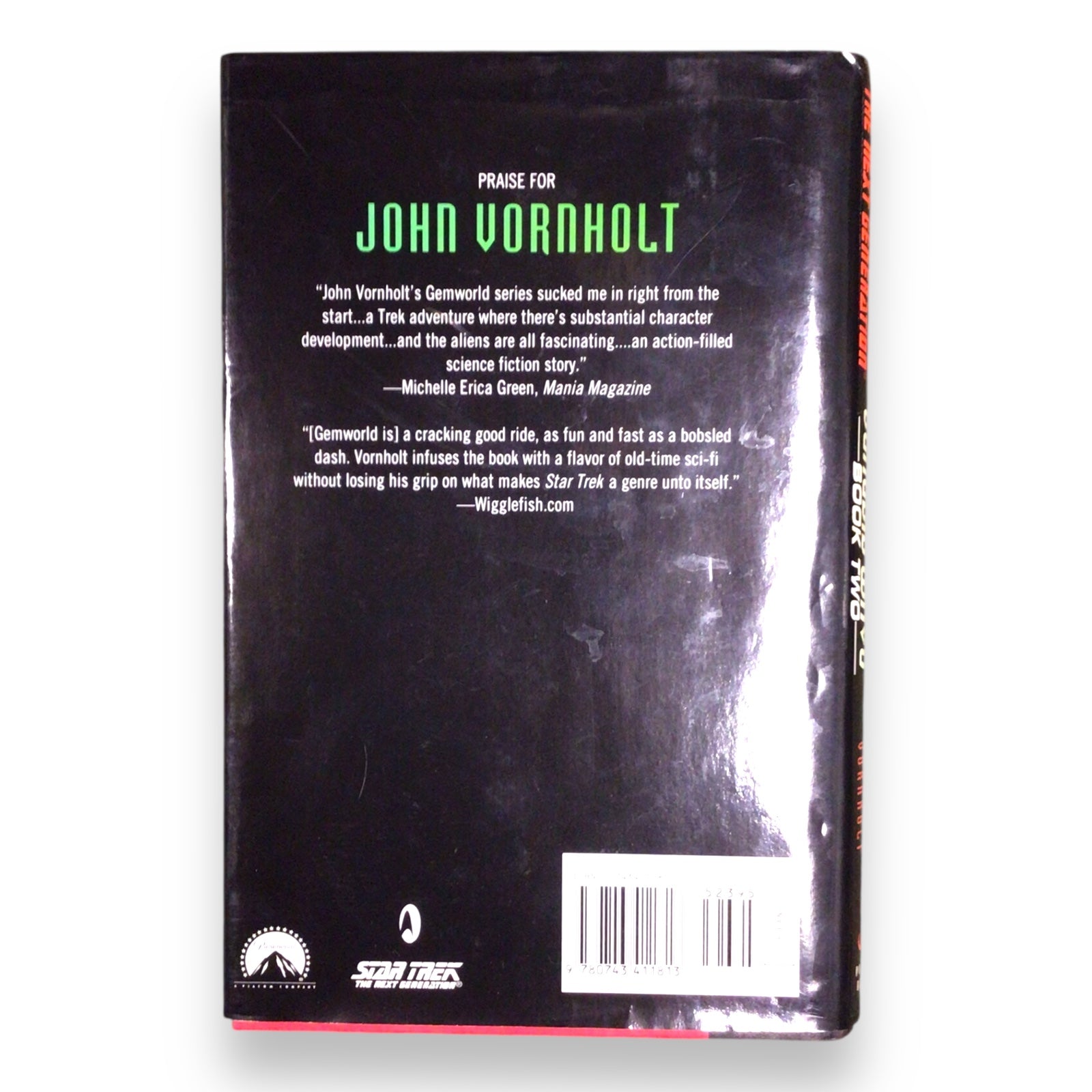 Star Trek Book Lot (4 Titles): Genisis Wave Trilogy & Reunion