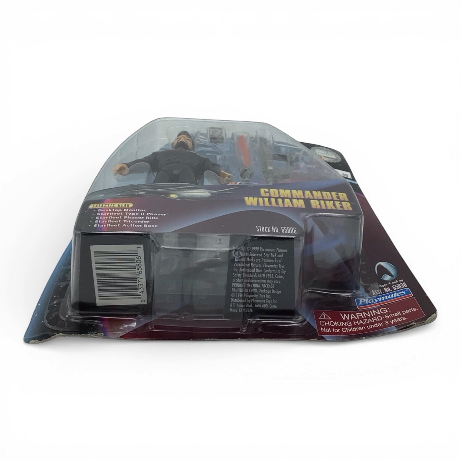 Star Trek Commander William Riker Action Figure 1999 - Playmates