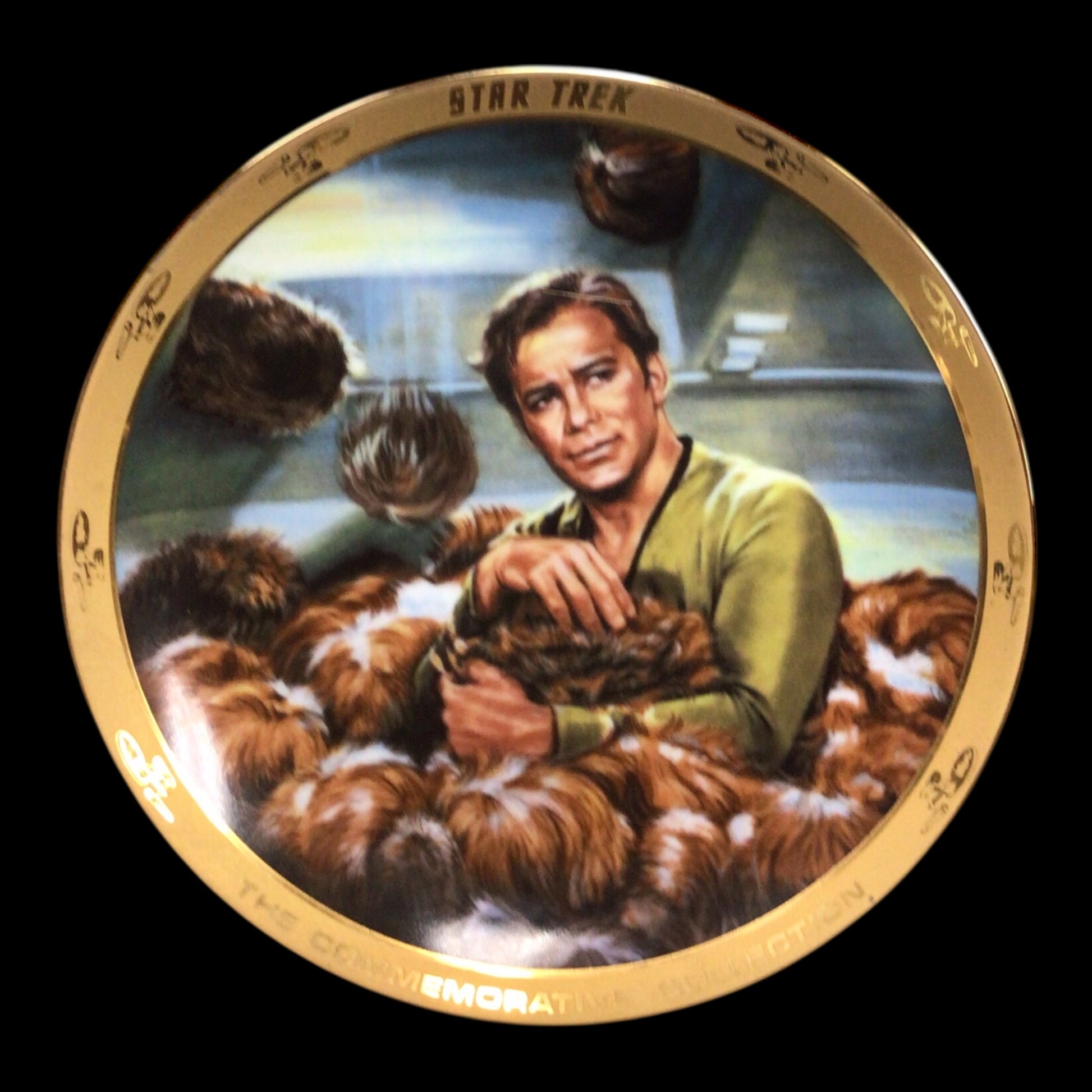 Star Trek Commemorative Plates - Set of 5 with Certificates of Authenticity
