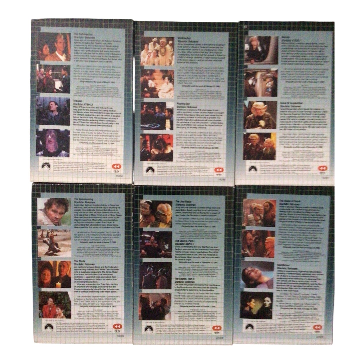 Star Trek: Deep Space Nine VHS Tape Collection (Columbia House, 11 Tapes)