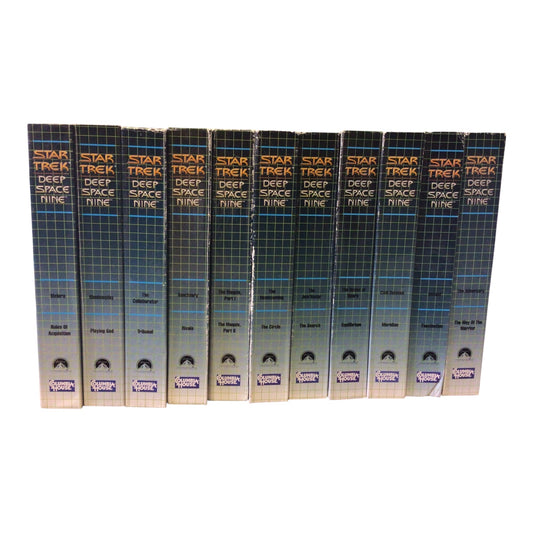 Star Trek: Deep Space Nine VHS Tape Collection (Columbia House, 11 Tapes)