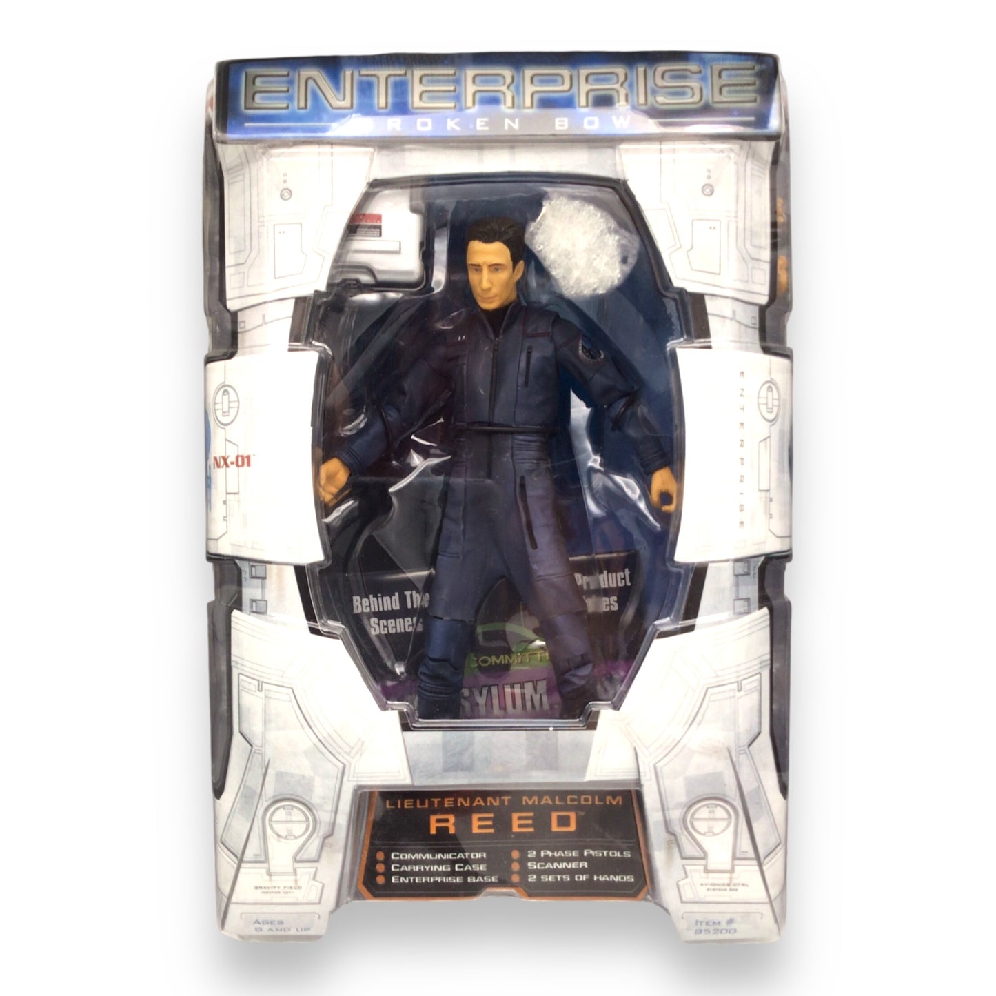 Star Trek Enterprise Broken Bow Action Figures, Lot of 4