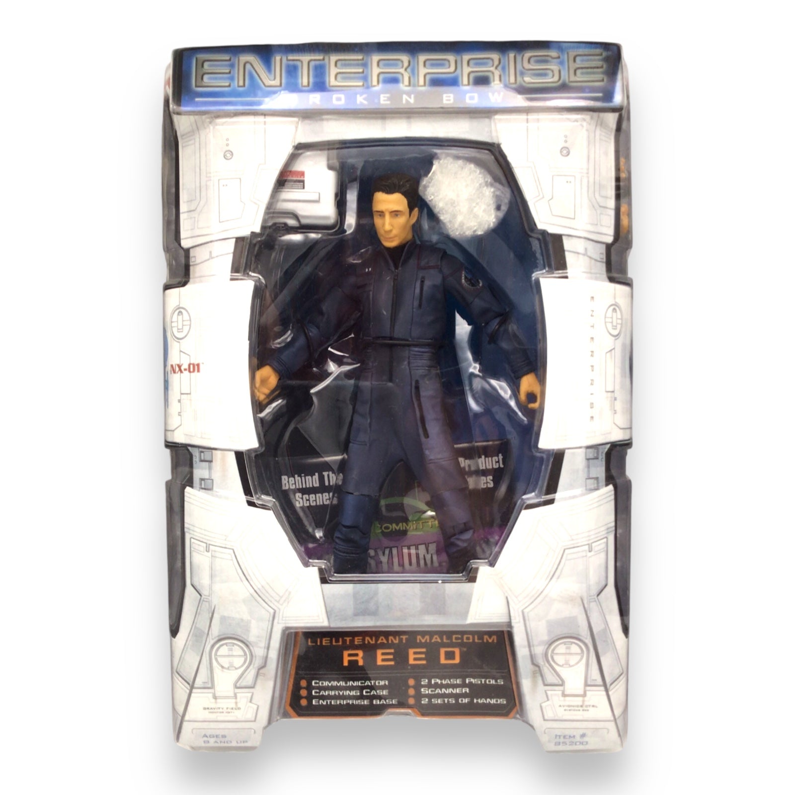 Star Trek Enterprise Broken Bow Action Figures, Lot of 4