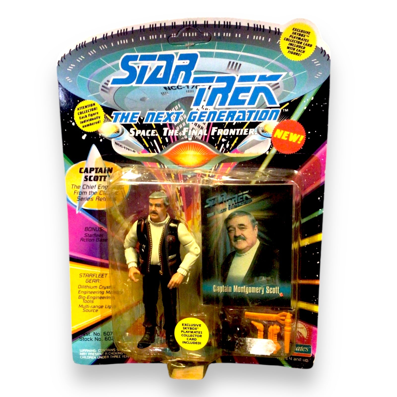 Star Trek: The Next Generation Action Figures - Captain Scott, Guinan, Vina