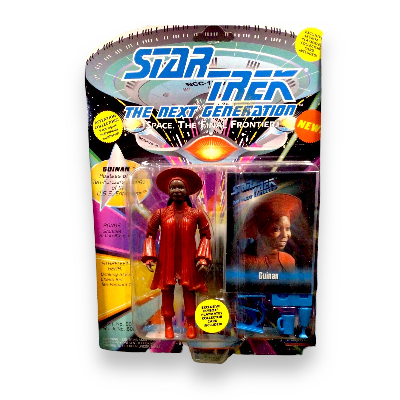 Star Trek: The Next Generation Action Figures - Captain Scott, Guinan, Vina
