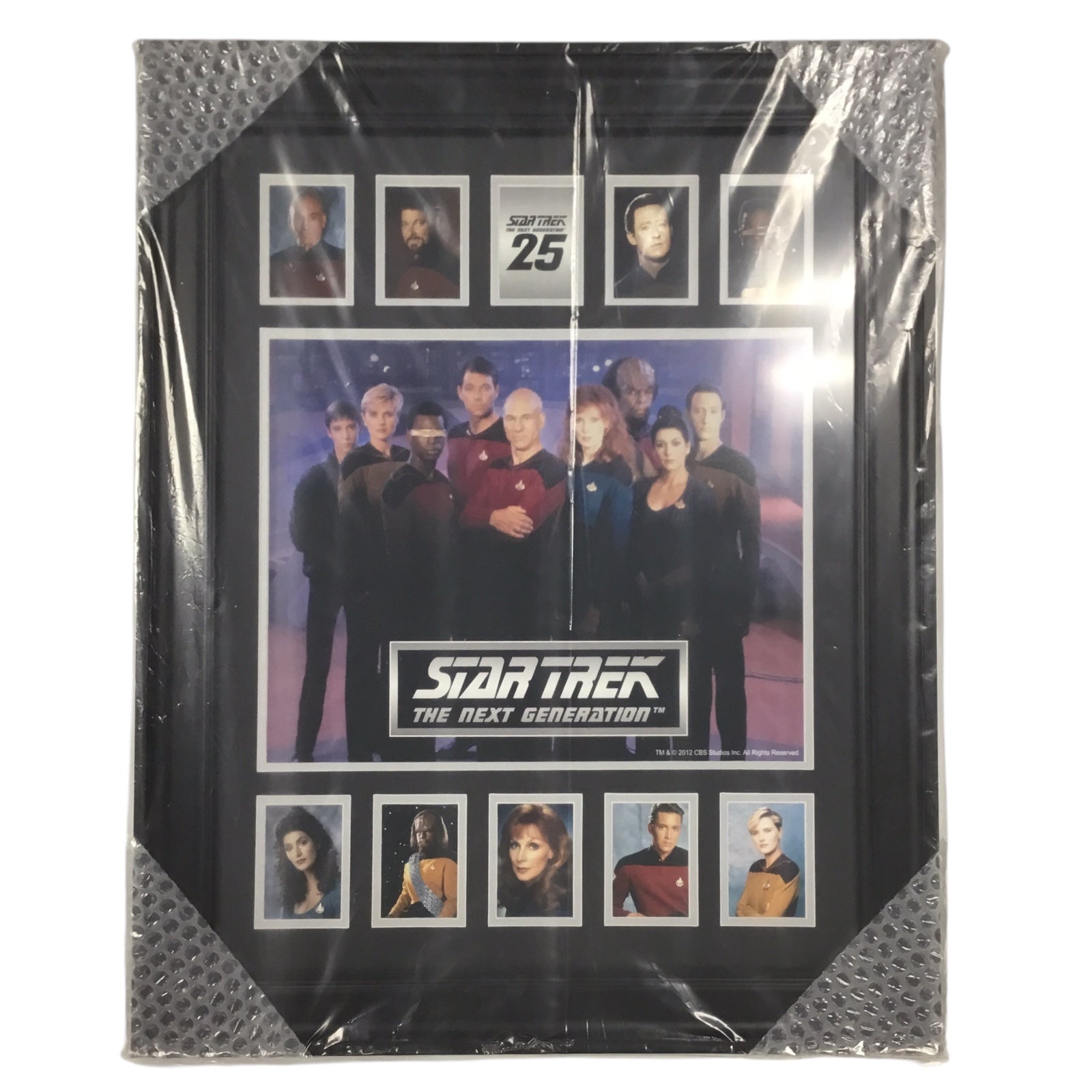 Star Trek: The Next Generation Framed Limited Edition Presentation (Mounted Memories, Texas Lottery Commission, #1,123/2,620, COA, Excellent Condition)
