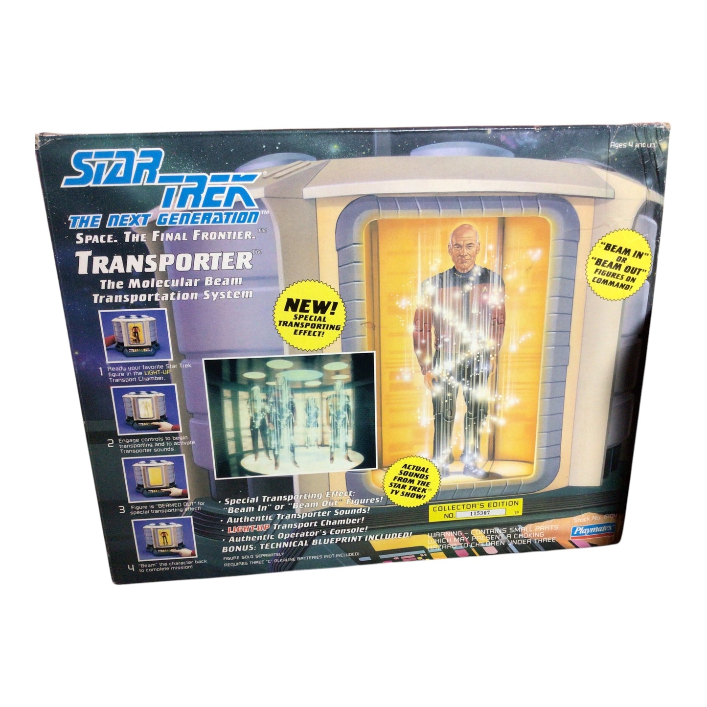 Star Trek: The Next Generation Transporter - Playmates Collector's Edition