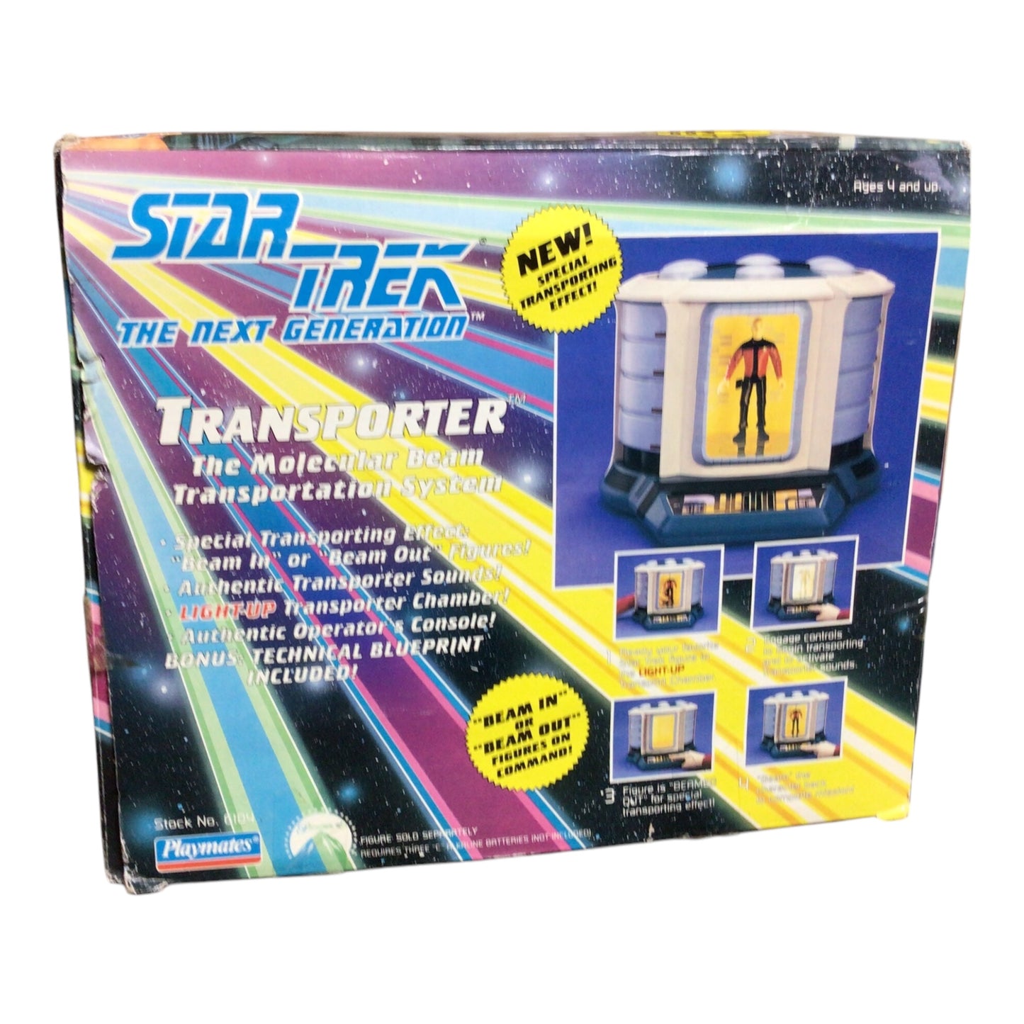 Star Trek: The Next Generation Transporter - Playmates Collector's Edition