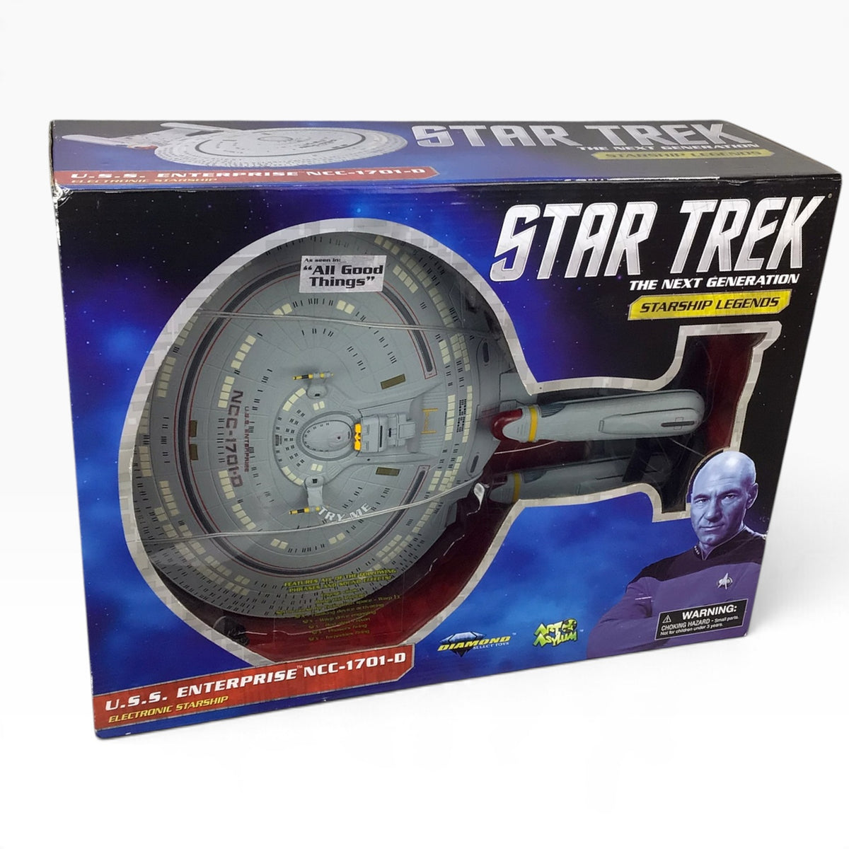 Star Trek: The Next Generation USS Enterprise NCC-1701-D Electronic Starship (2012) – Diamond Select Toys
