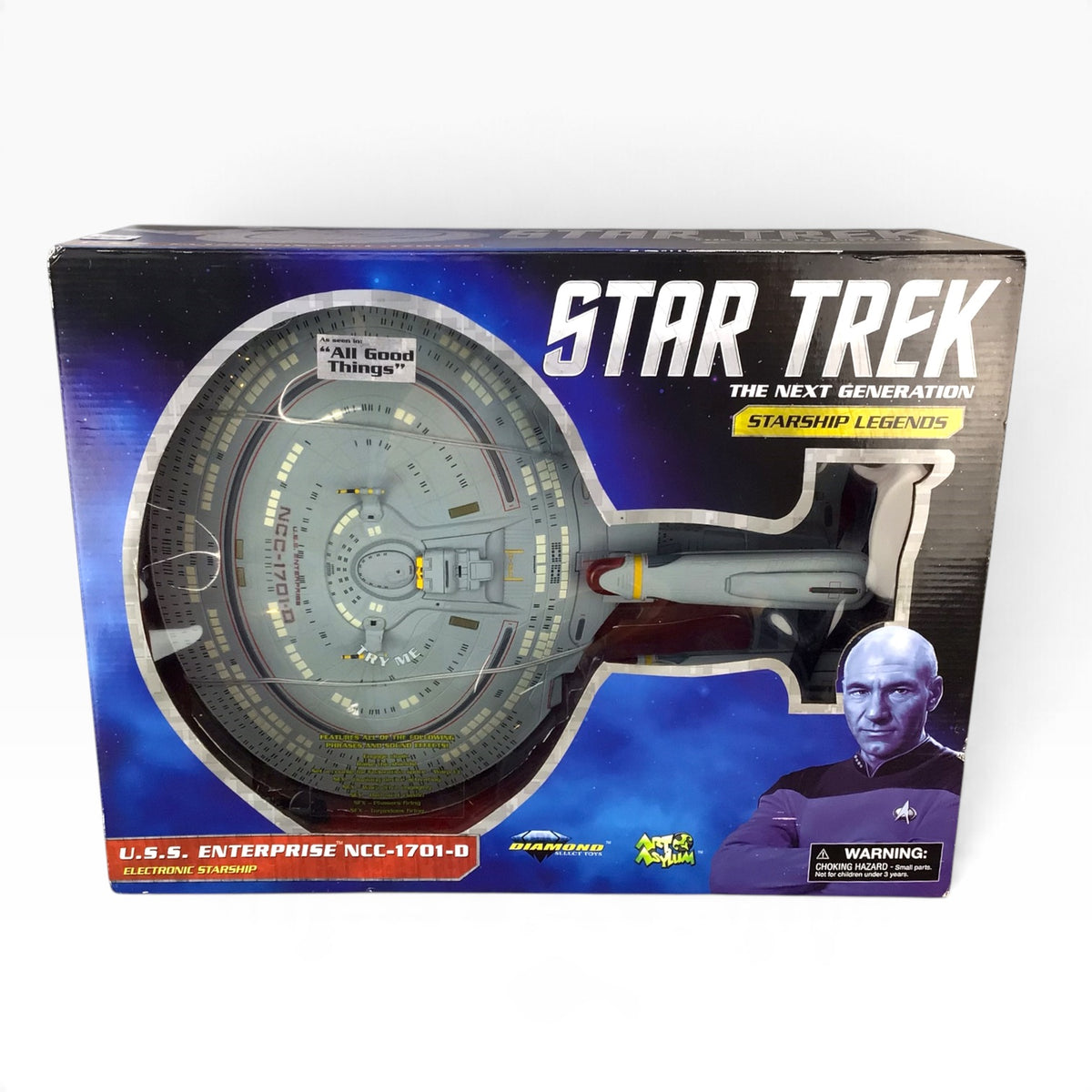 Star Trek: The Next Generation USS Enterprise NCC-1701-D Electronic Starship (2012) – Diamond Select Toys