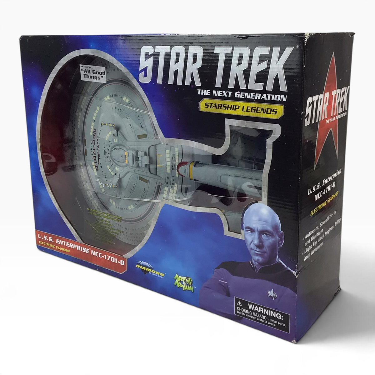Star Trek: The Next Generation USS Enterprise NCC-1701-D Electronic Starship (2012) – Diamond Select Toys