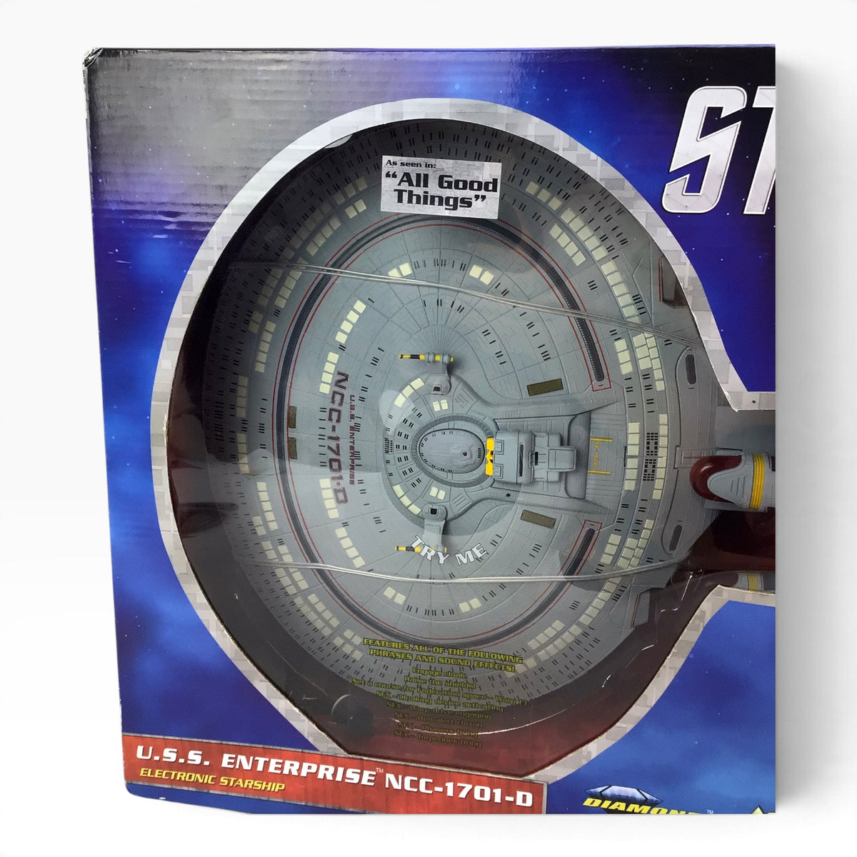 Star Trek: The Next Generation USS Enterprise NCC-1701-D Electronic Starship (2012) – Diamond Select Toys