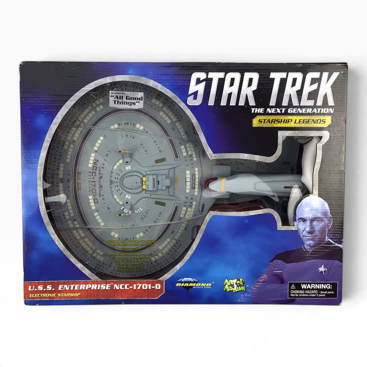 Star Trek: The Next Generation USS Enterprise NCC-1701-D Electronic Starship (2012) – Diamond Select Toys
