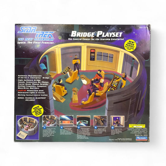 Star Trek: The Next Generation U.S.S. Enterprise-D Bridge Playset – Collector's Edition