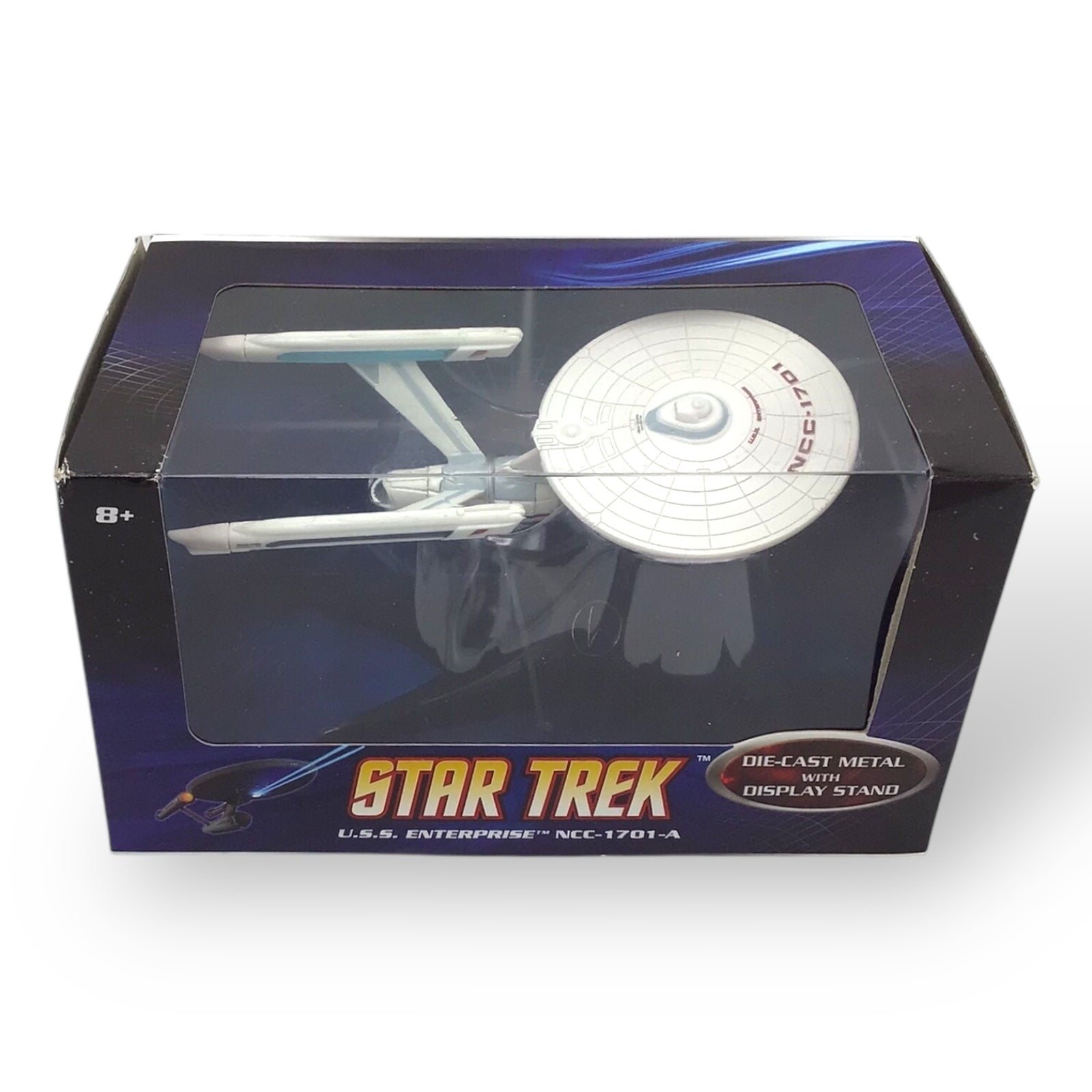 Star Trek U.S.S. Enterprise NCC 1701-D Die-Cast Metal 2009 Hot Wheels