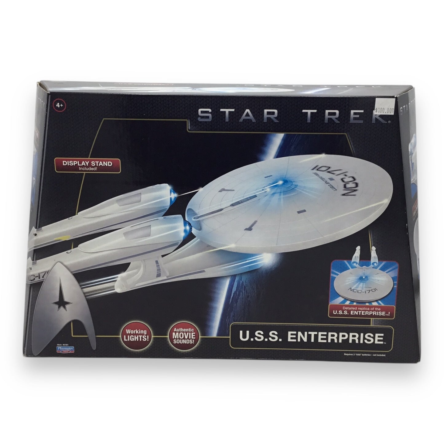 Star Trek U.S.S. Enterprise Replica with Lights and Sounds - 2009