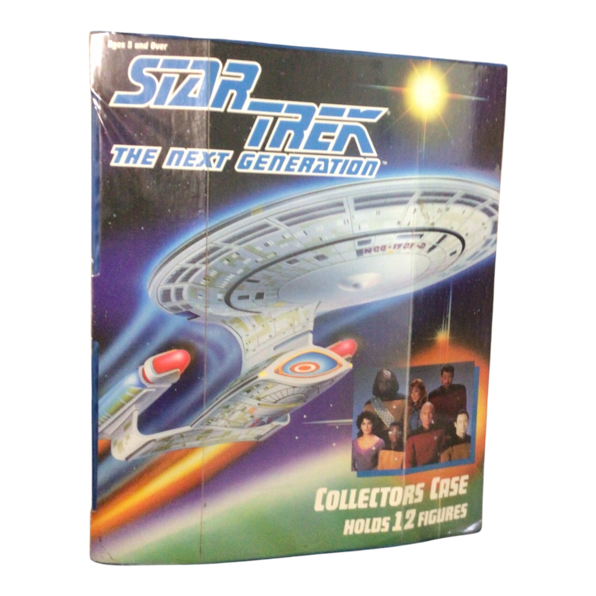 Star Trek Vintage Action Figure Lot with The Next Generation Collector Case