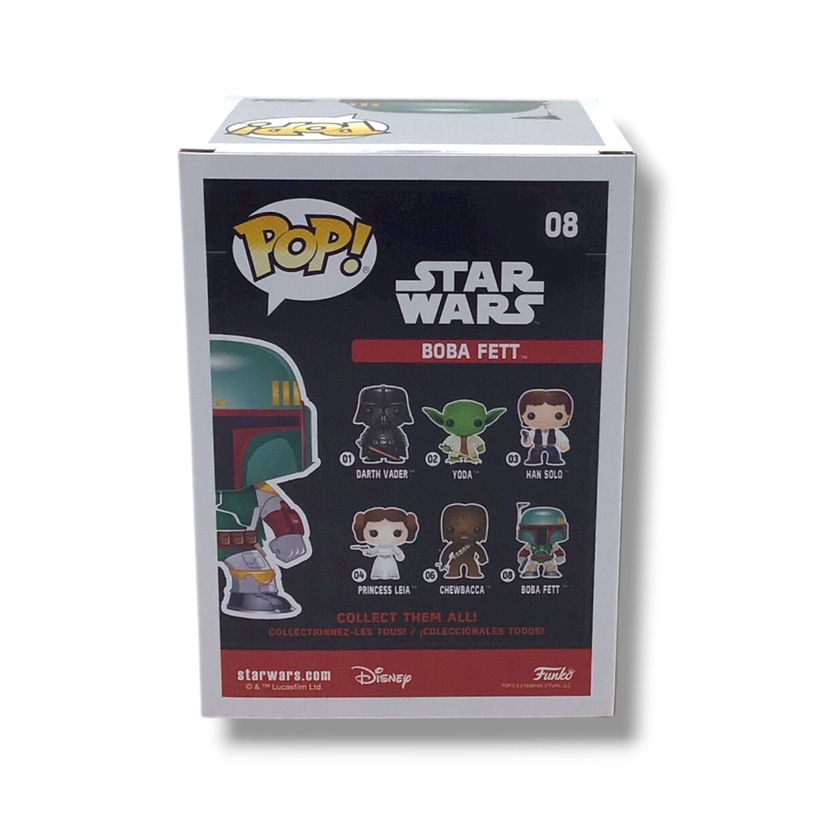 Star Wars (#08) Boba Fett Funko POP! | Signed by Daniel Logan